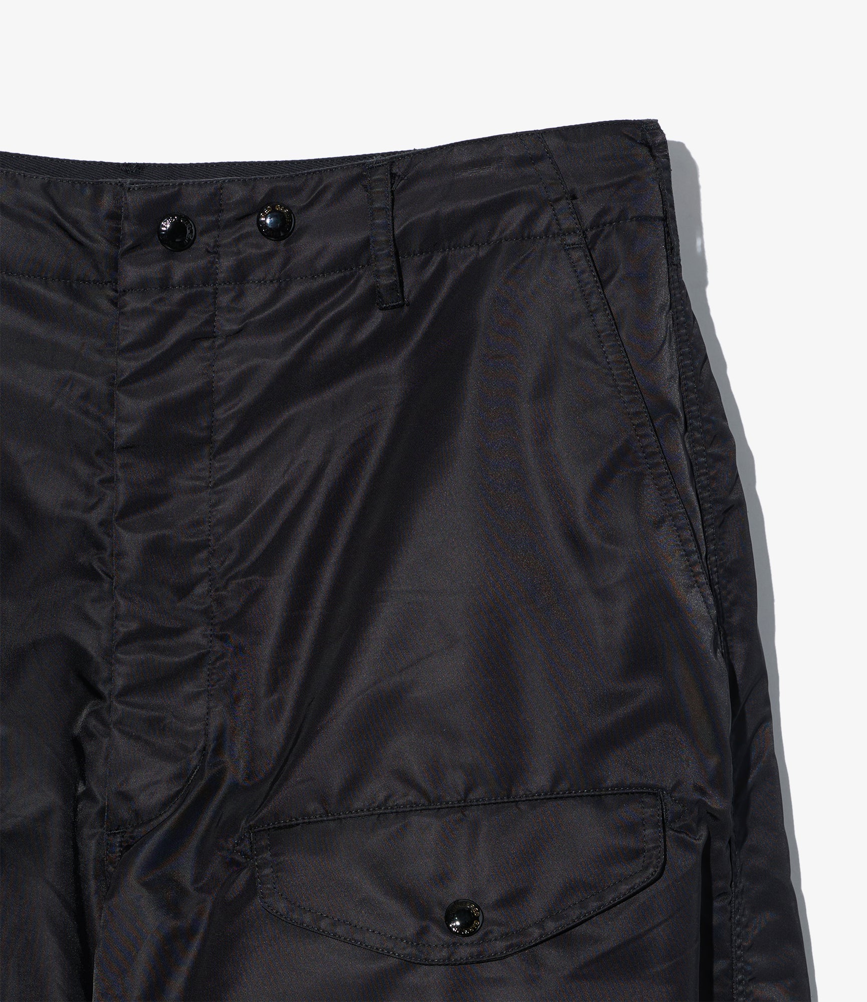 AF Over Pant - Black Flight Satin Nylon