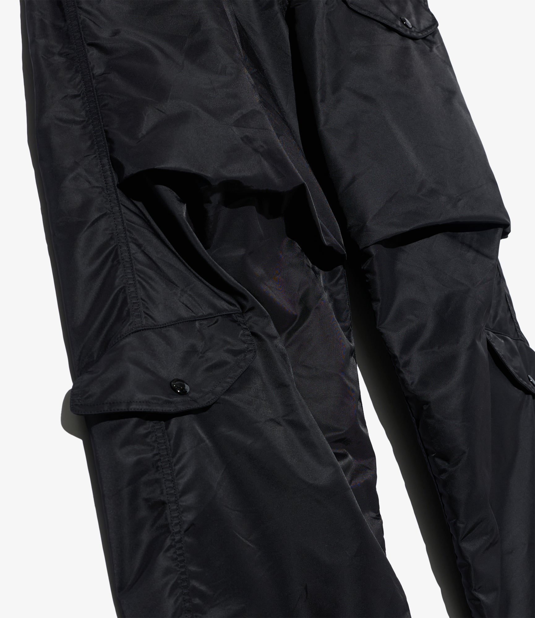 AF Over Pant - Black Flight Satin Nylon