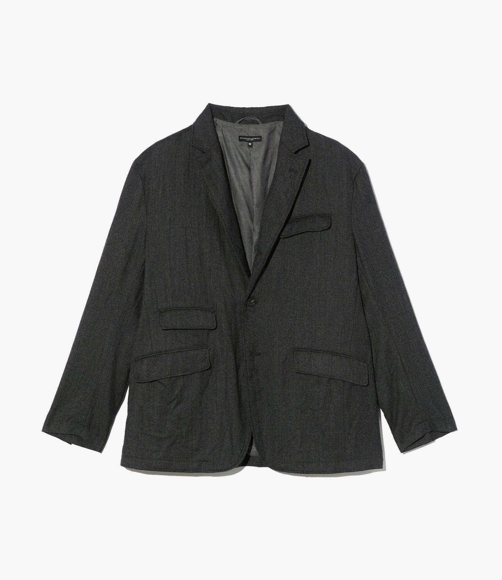 Andover Jacket - Dk. Grey High Count Worsted Wool