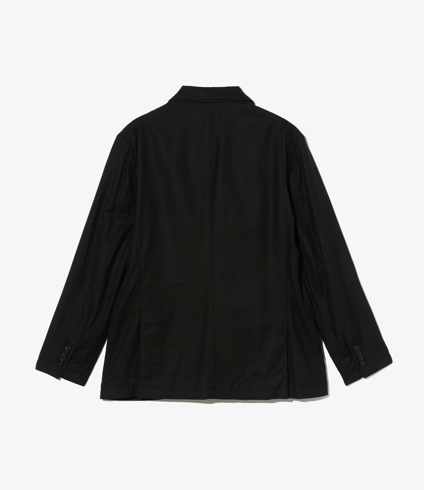 Andover Jacket - Black High Count Worsted Wool