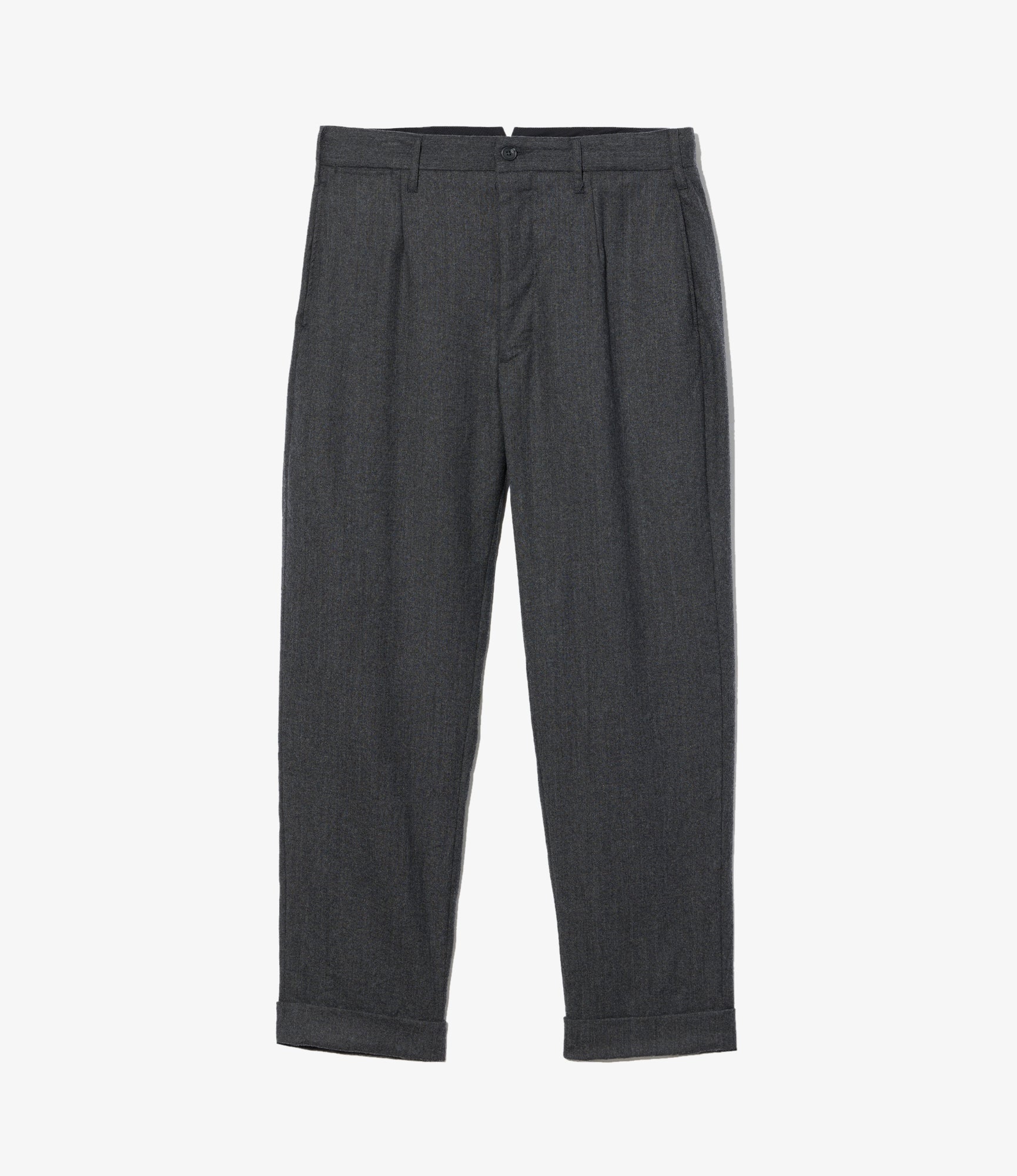Andover Pant - Dk. Grey High Count Worsted Wool