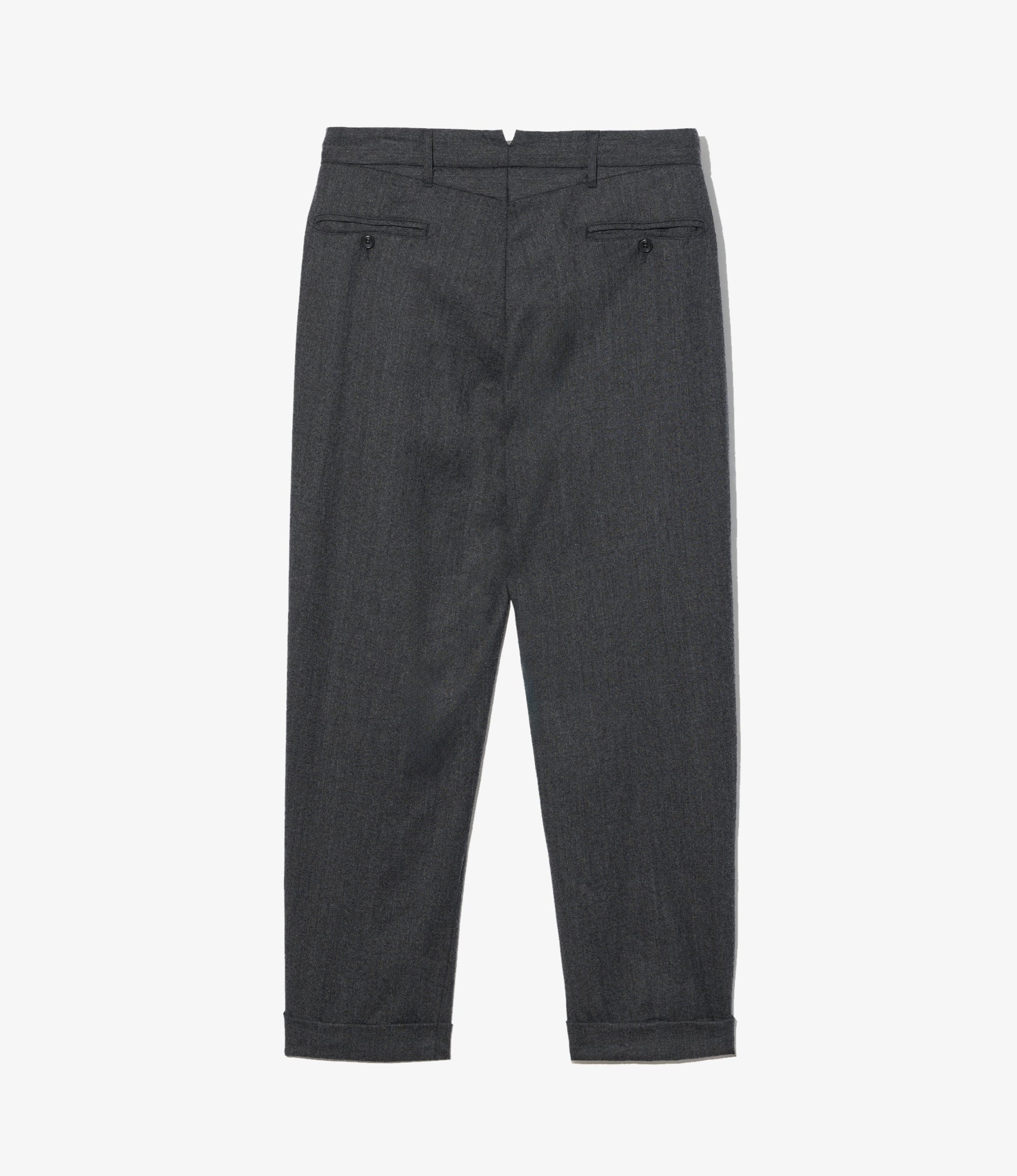 Andover Pant - Dk. Grey High Count Worsted Wool