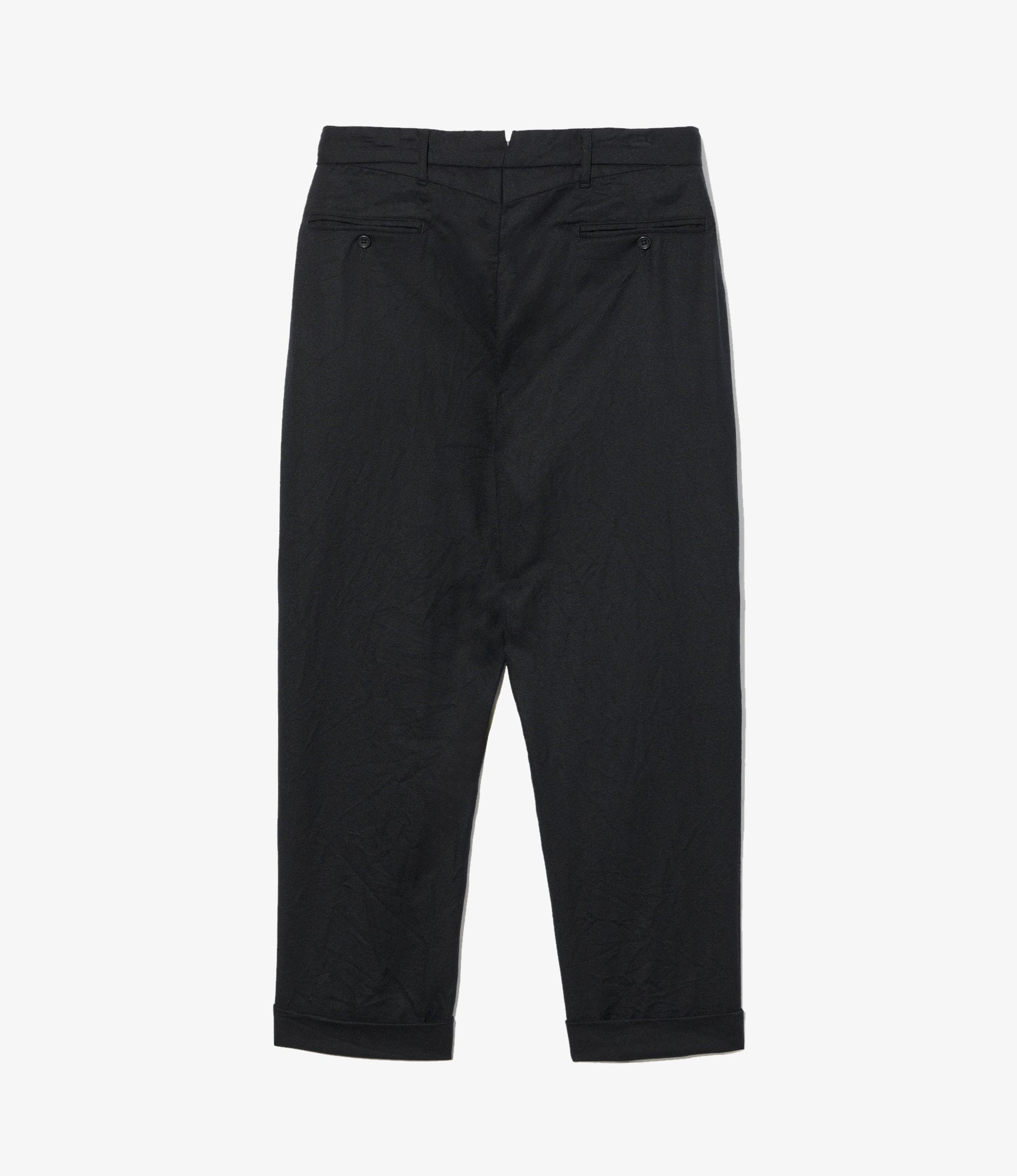 Andover Pant - Black High Count Worsted Wool