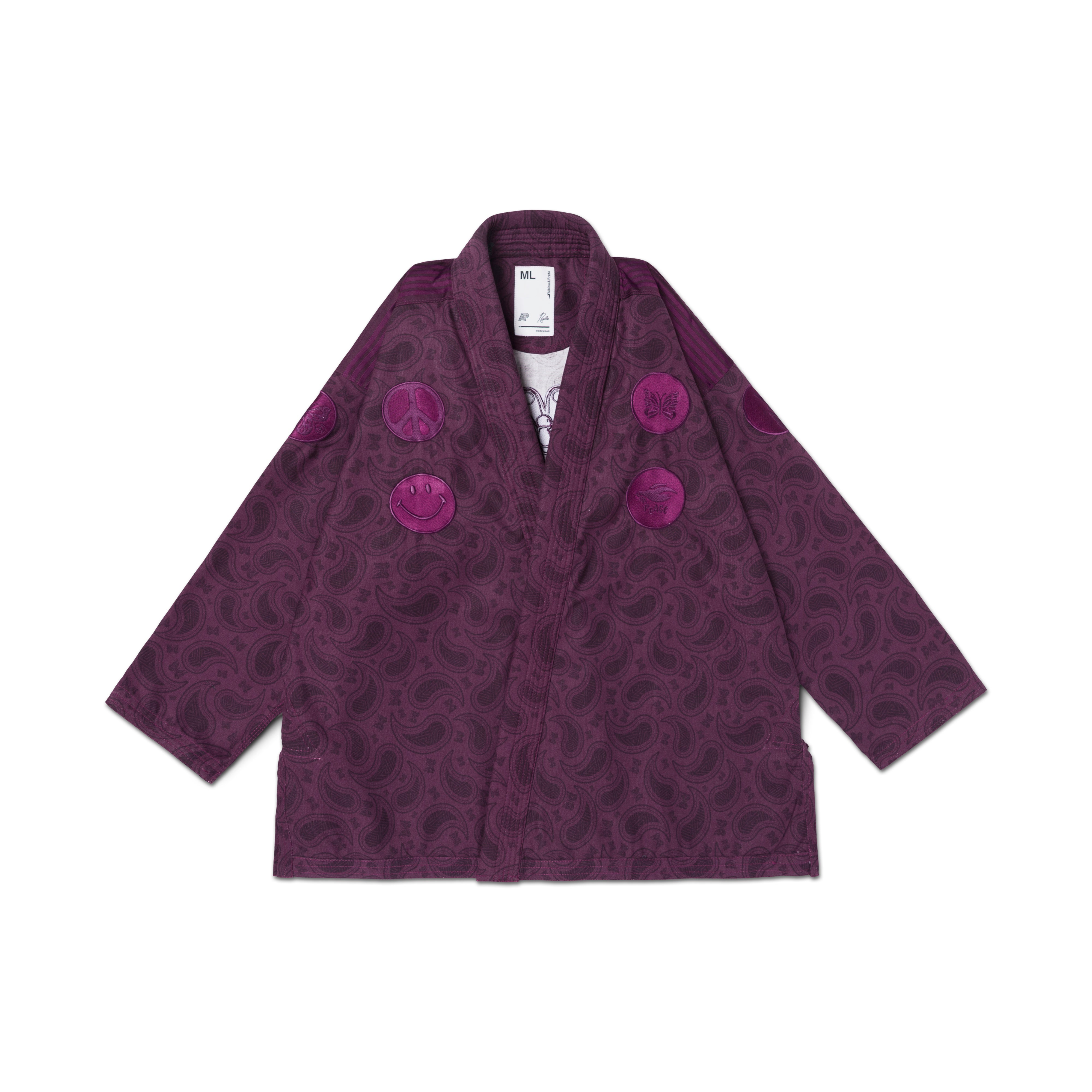 Needles x AP - Kimono - Purple/Paisley