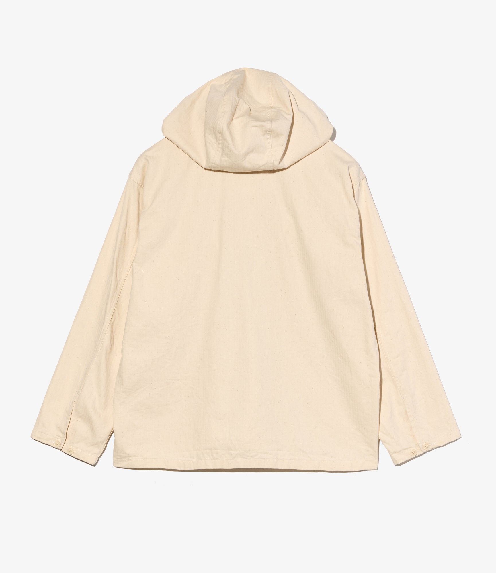 Army Shirt - Natural 7oz Cotton HB Twill