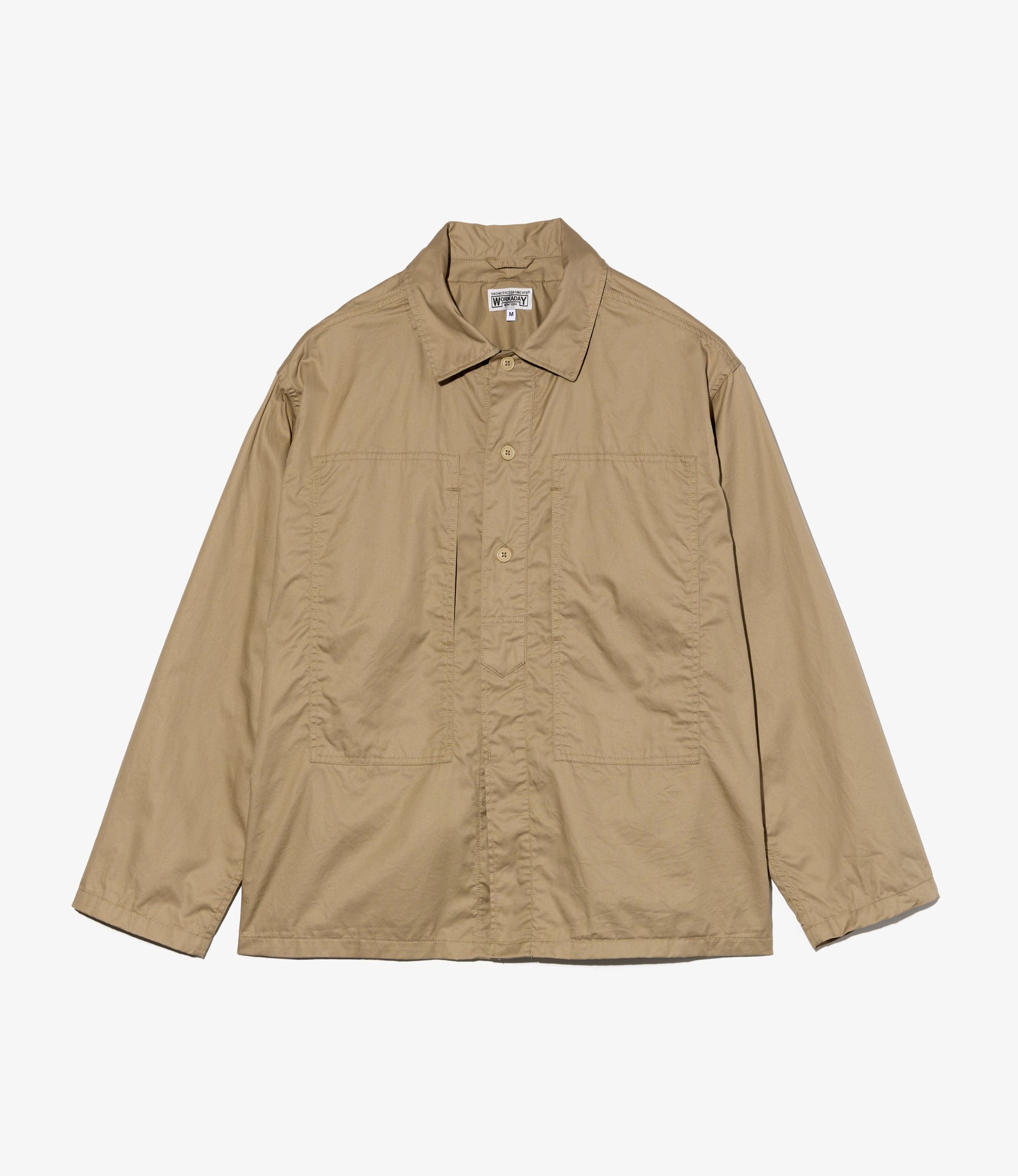 Army Shirt - Khaki High Count Twill