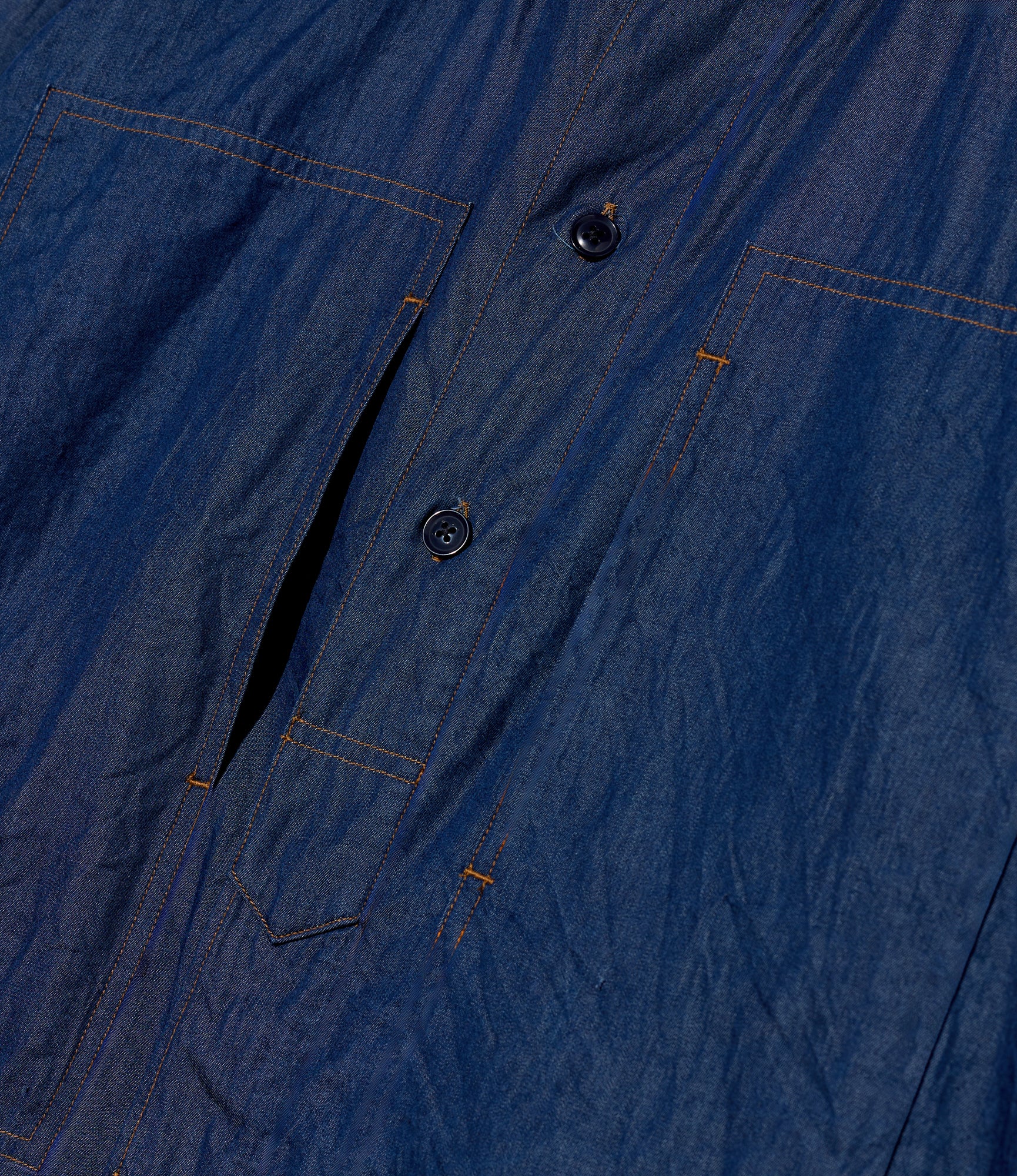 Army Shirt - Indigo 4.5oz Denim Shirting