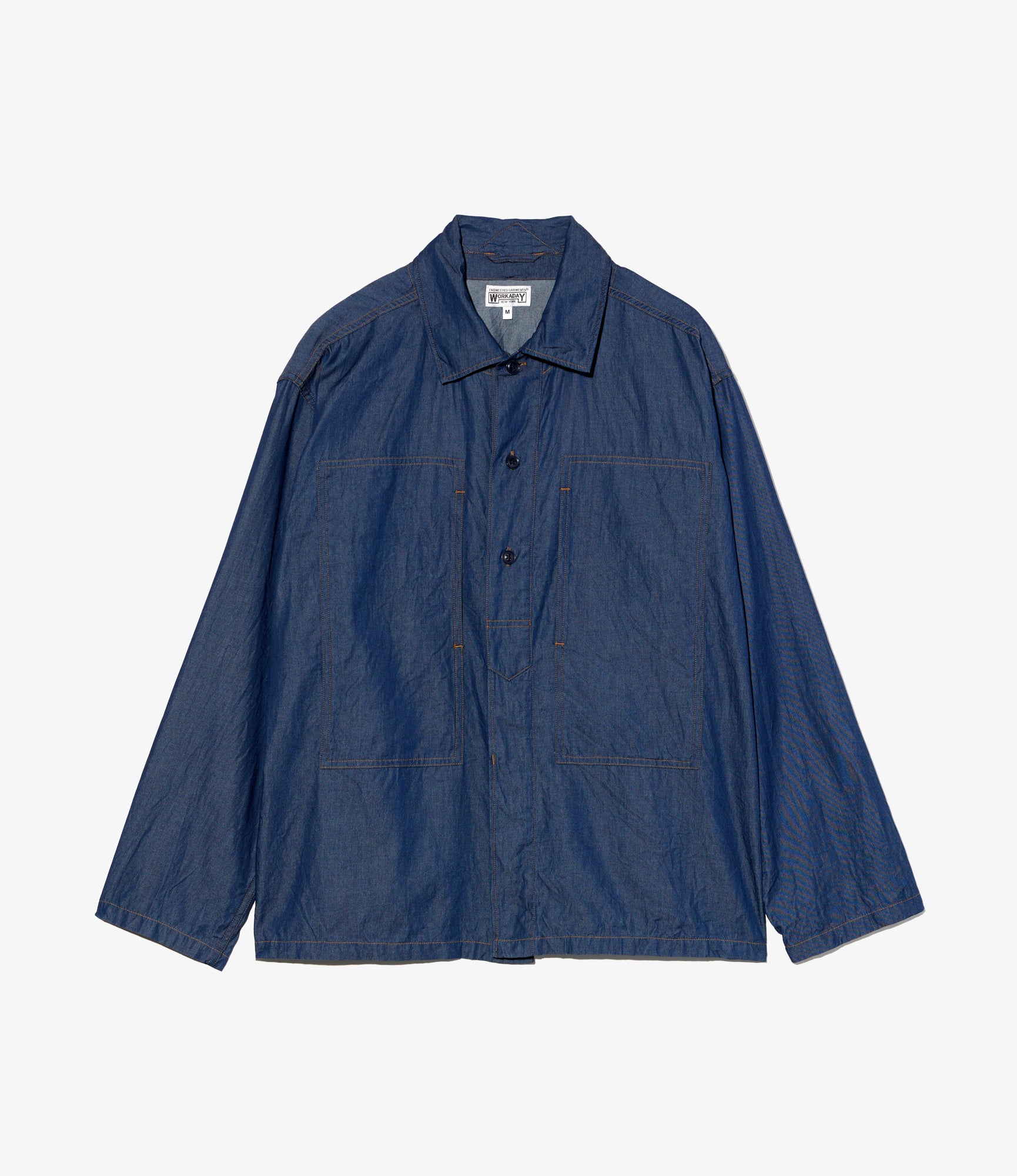 Army Shirt - Indigo 4.5oz Denim Shirting