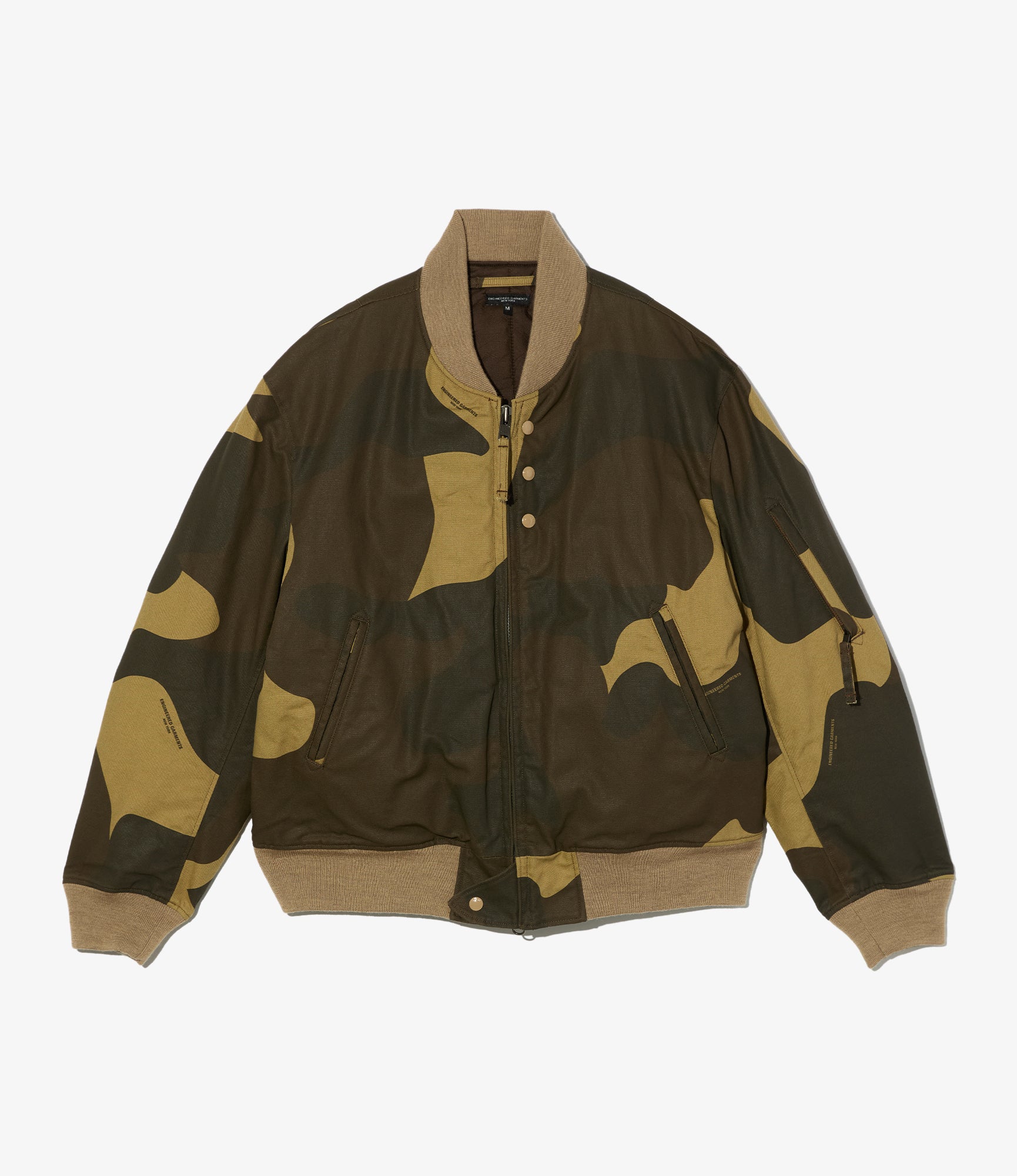 Aviator Jacket - Brown Mammoth Duck Camo Canvas
