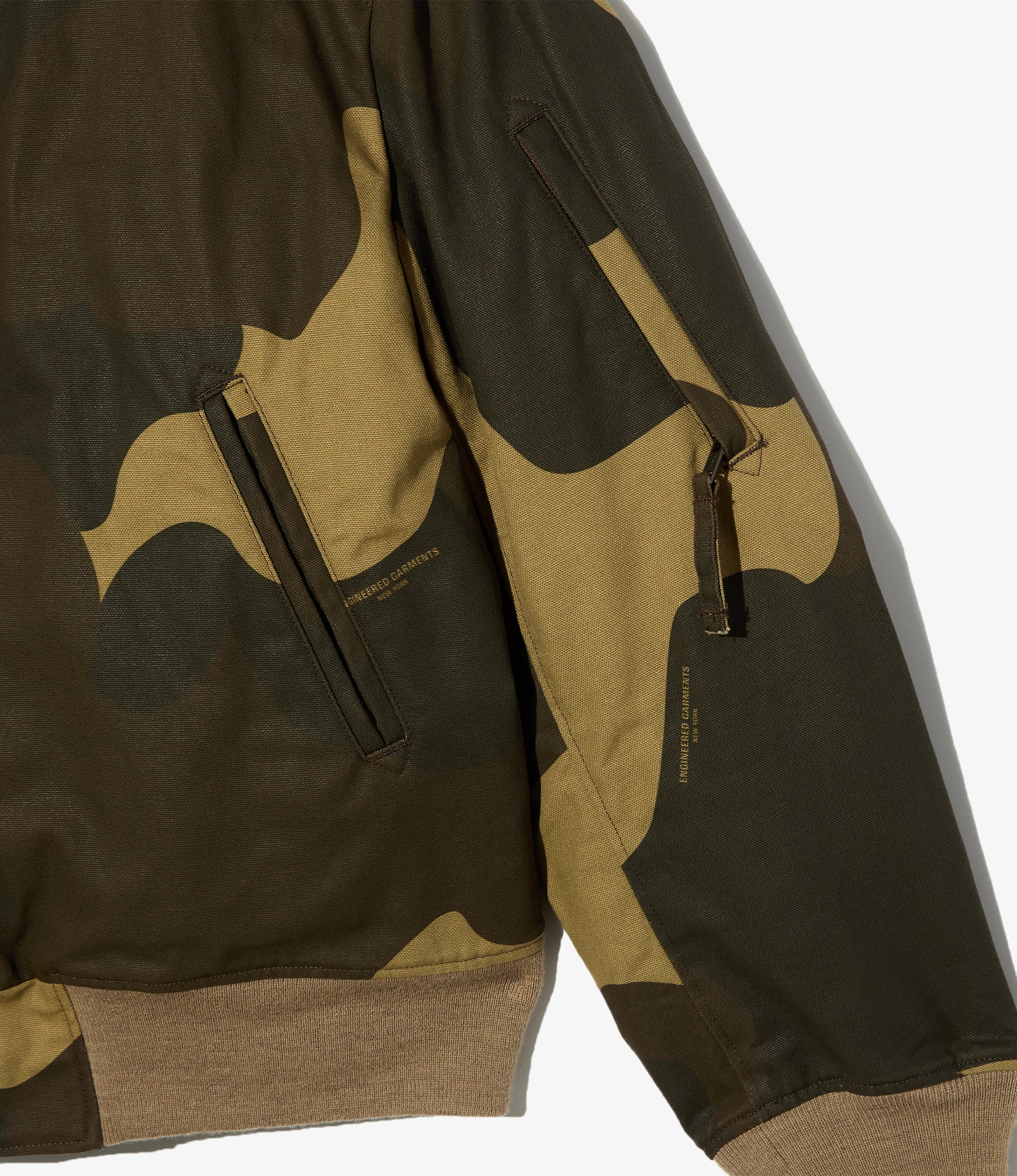 Aviator Jacket - Brown Mammoth Duck Camo Canvas