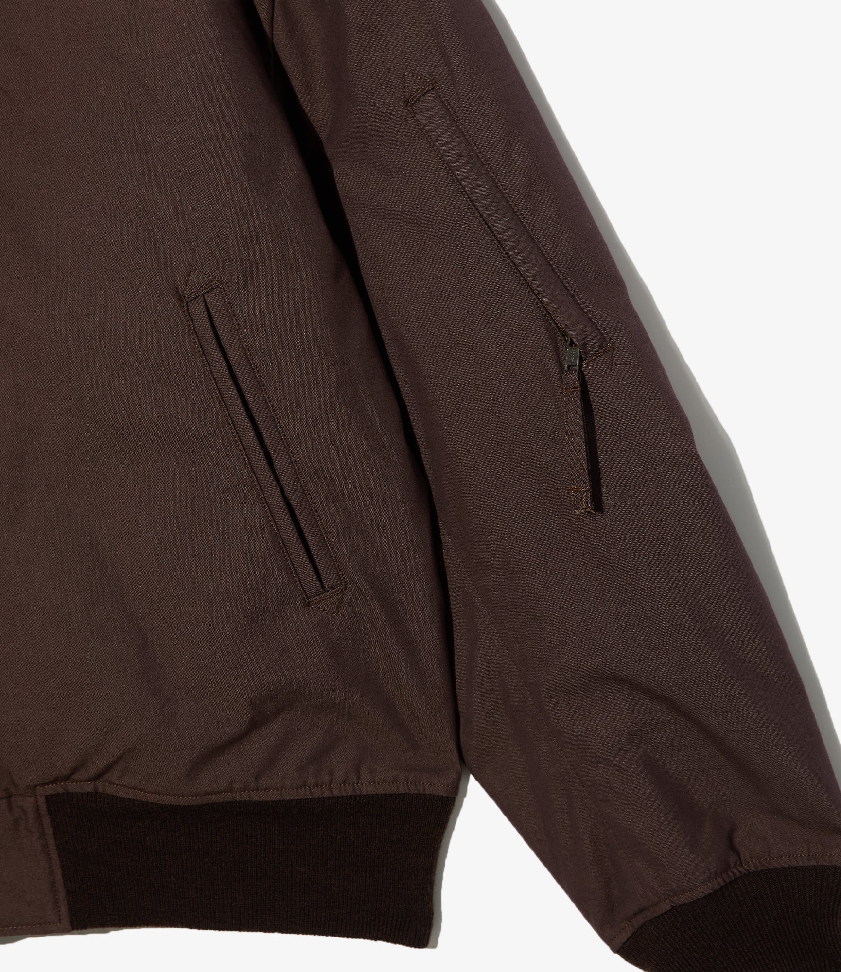 Aviator Jacket - Brown CP Weather Poplin
