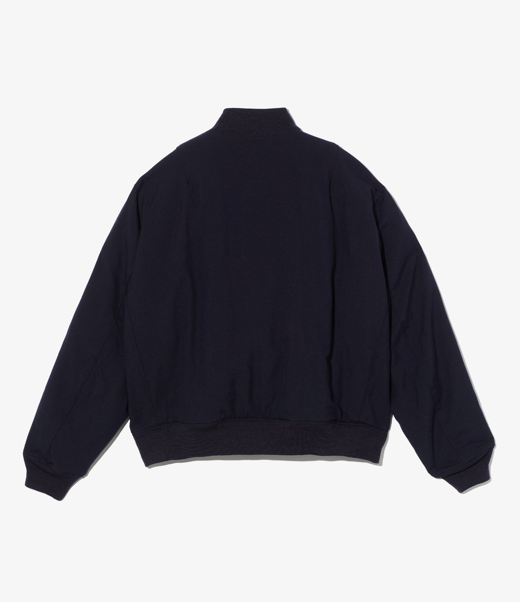 Aviator Jacket - Dk.Navy Wool Uniform Serge