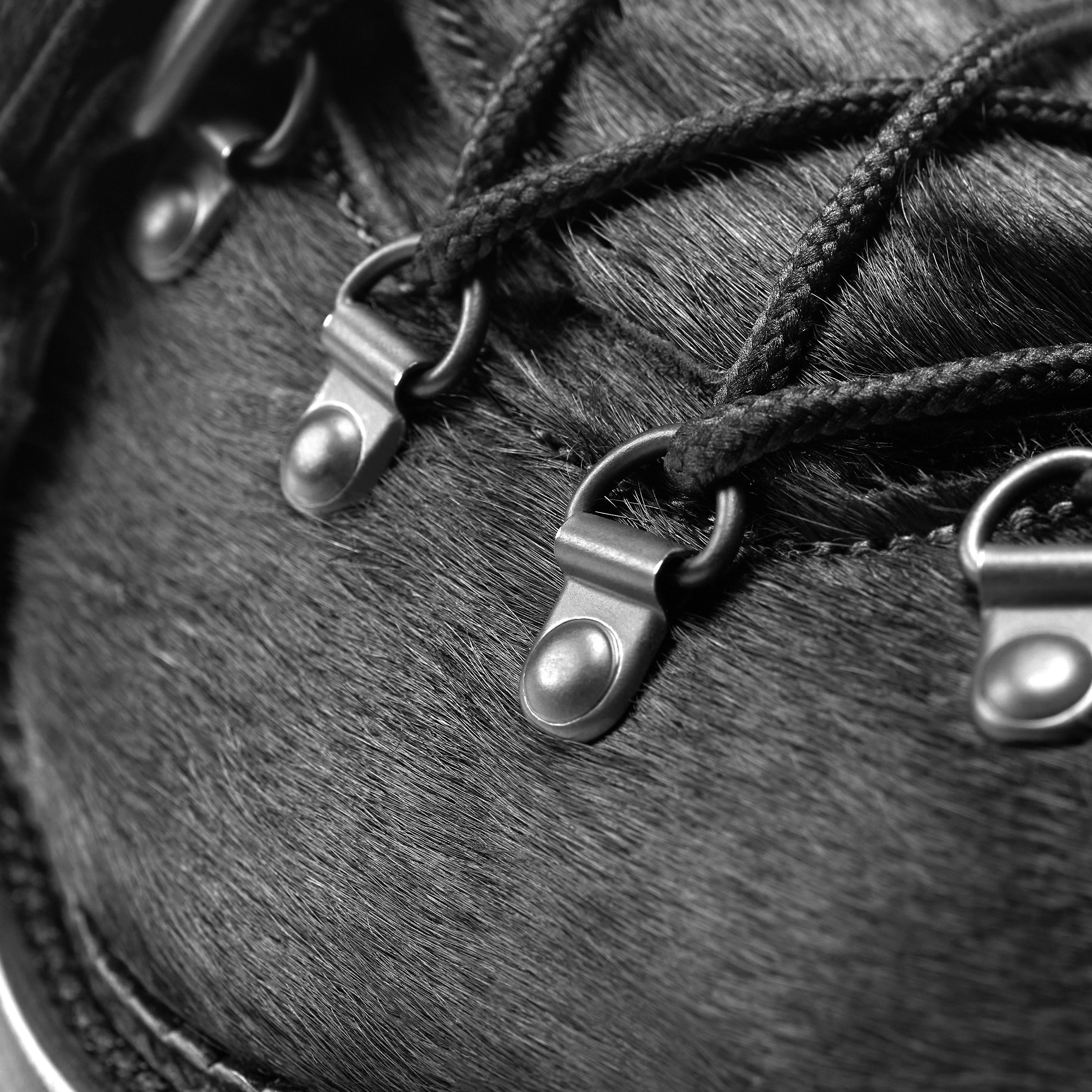 Engineered Garments x Allen Edmonds - Adirondack - Black Pony Hair