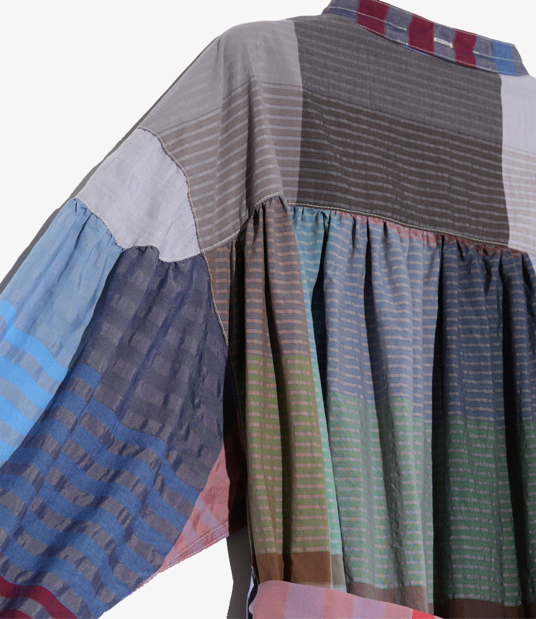 Women's Banded Painter Dress - Multi Color CP Big Plaid