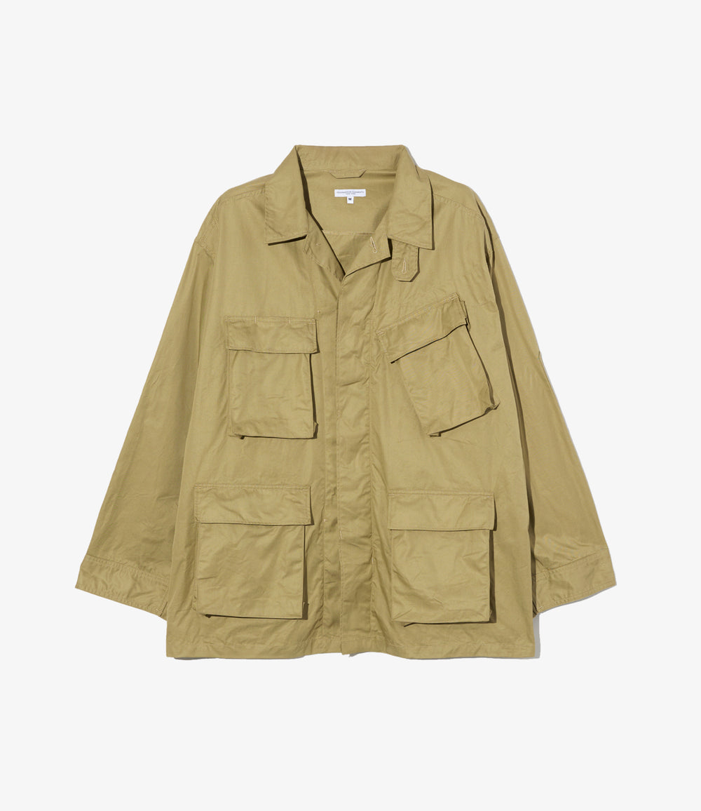 Engineered Garments - BDU Jacket - Khaki Cotton French Twill 