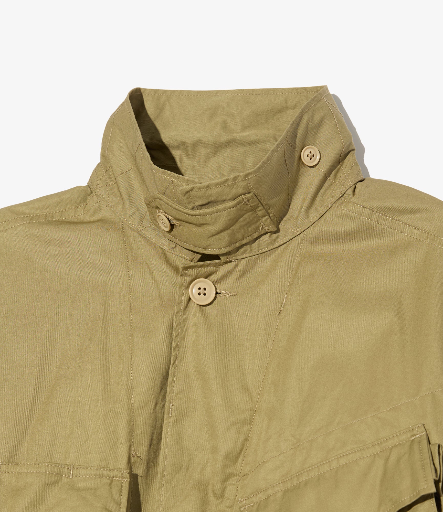BDU Jacket - Khaki Cotton French Twill
