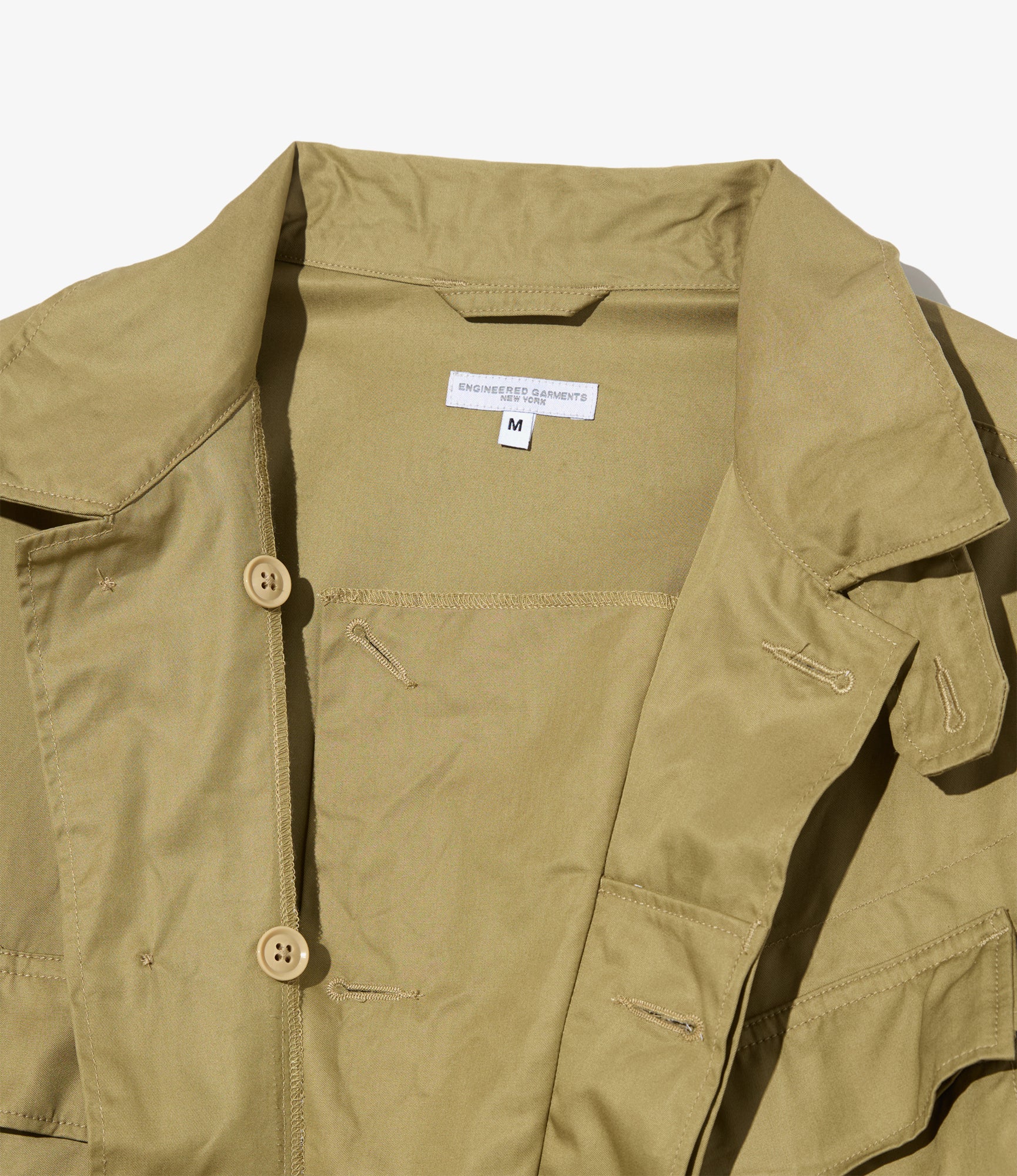 BDU Jacket - Khaki Cotton French Twill