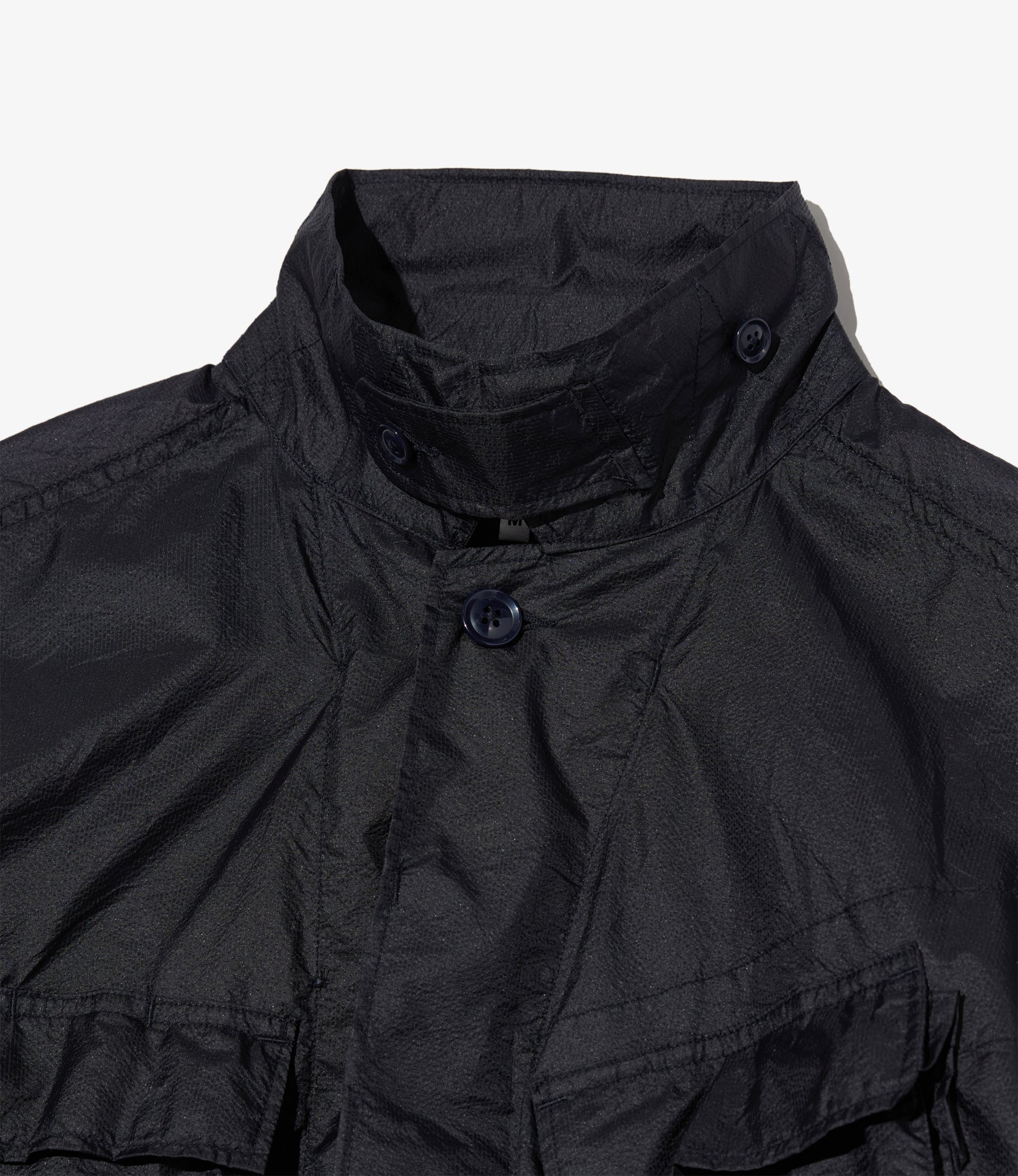 BDU Jacket - Dk. Navy Nylon Micro Ripstop
