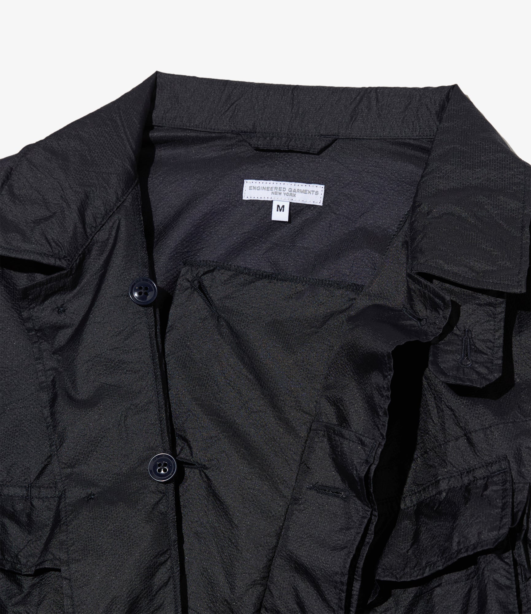 BDU Jacket - Dk. Navy Nylon Micro Ripstop