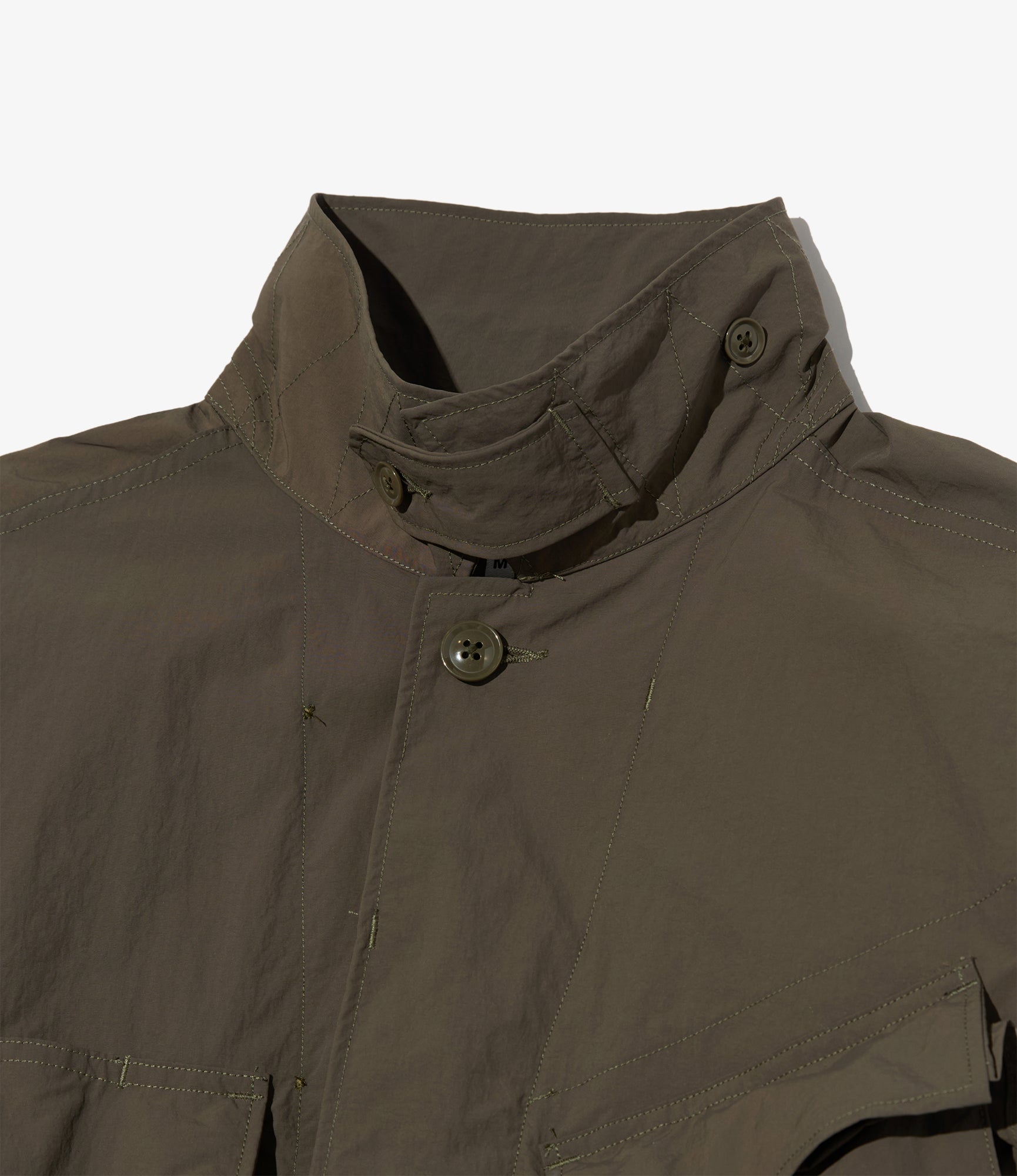BDU Jacket - Olive Polyester Taslan