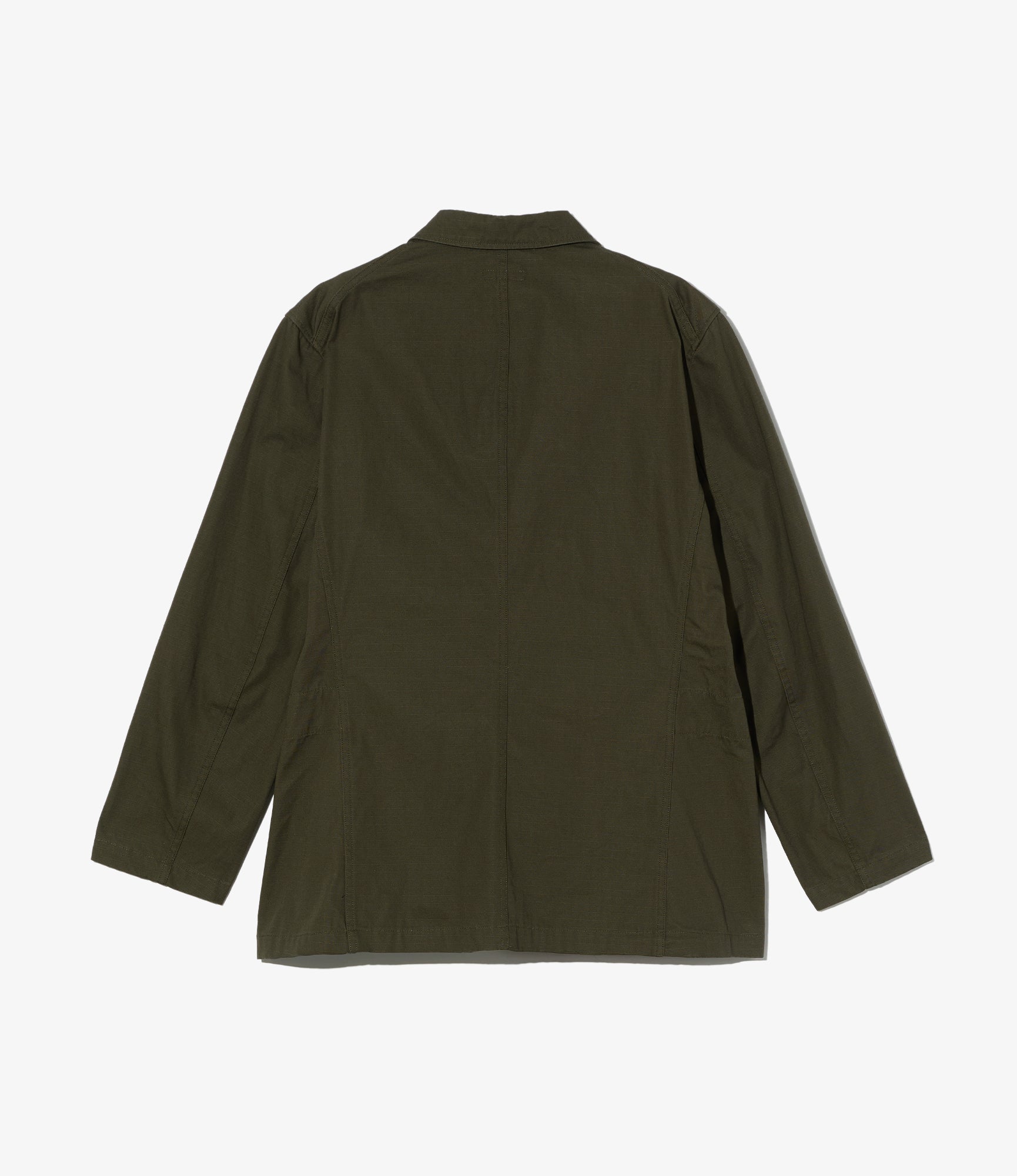 Bedford Jacket - Olive Heavyweight Cotton Ripstop