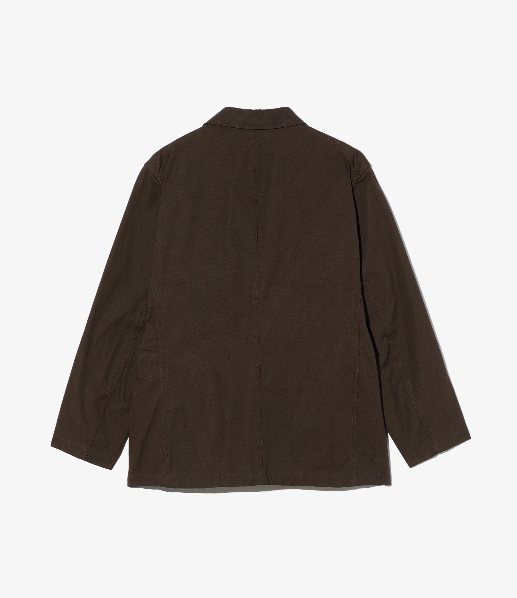 Bedford Jacket - Dk. Brown Heavyweight Cotton Ripstop