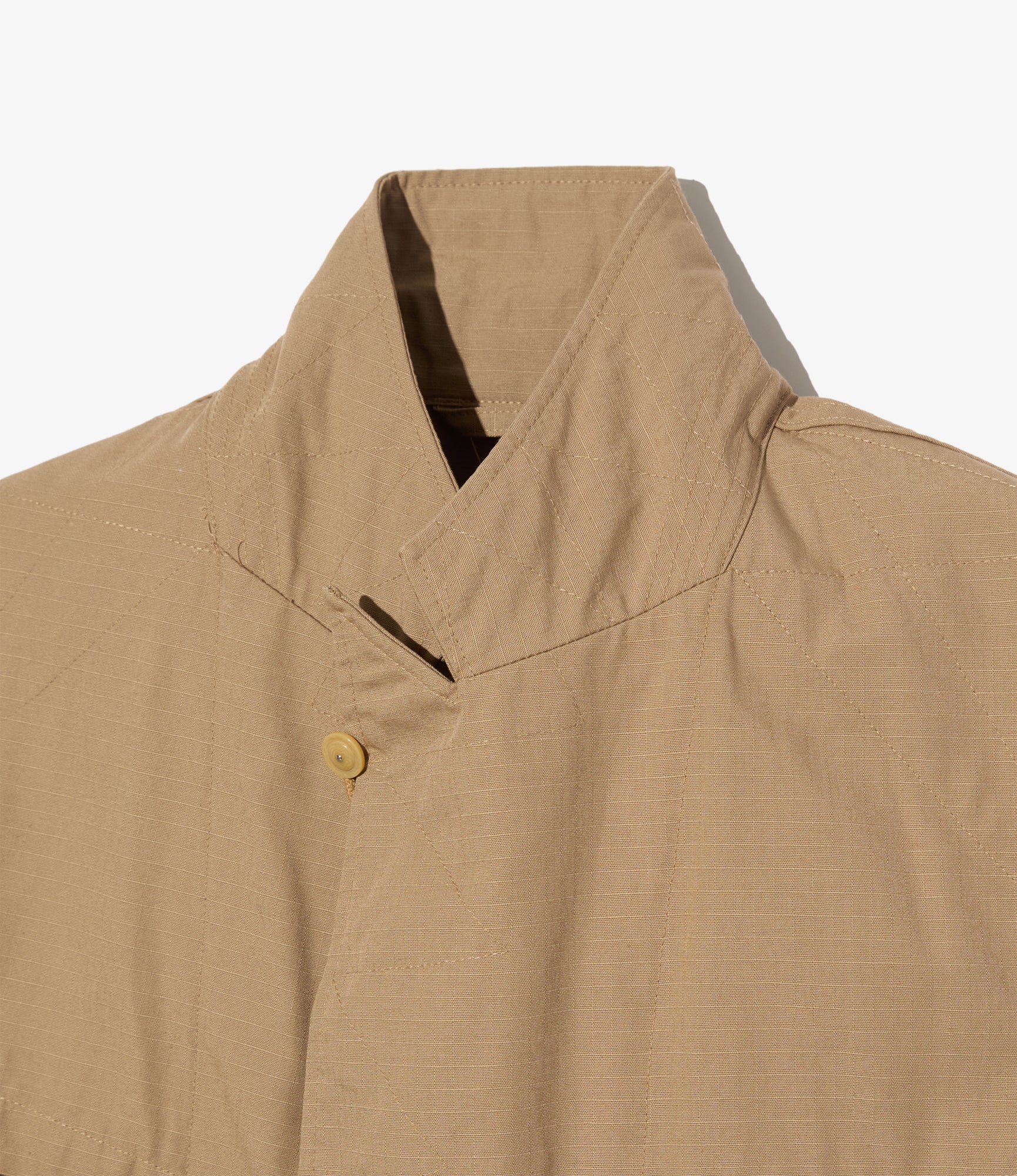 Bedford Jacket - Khaki Cotton Ripstop
