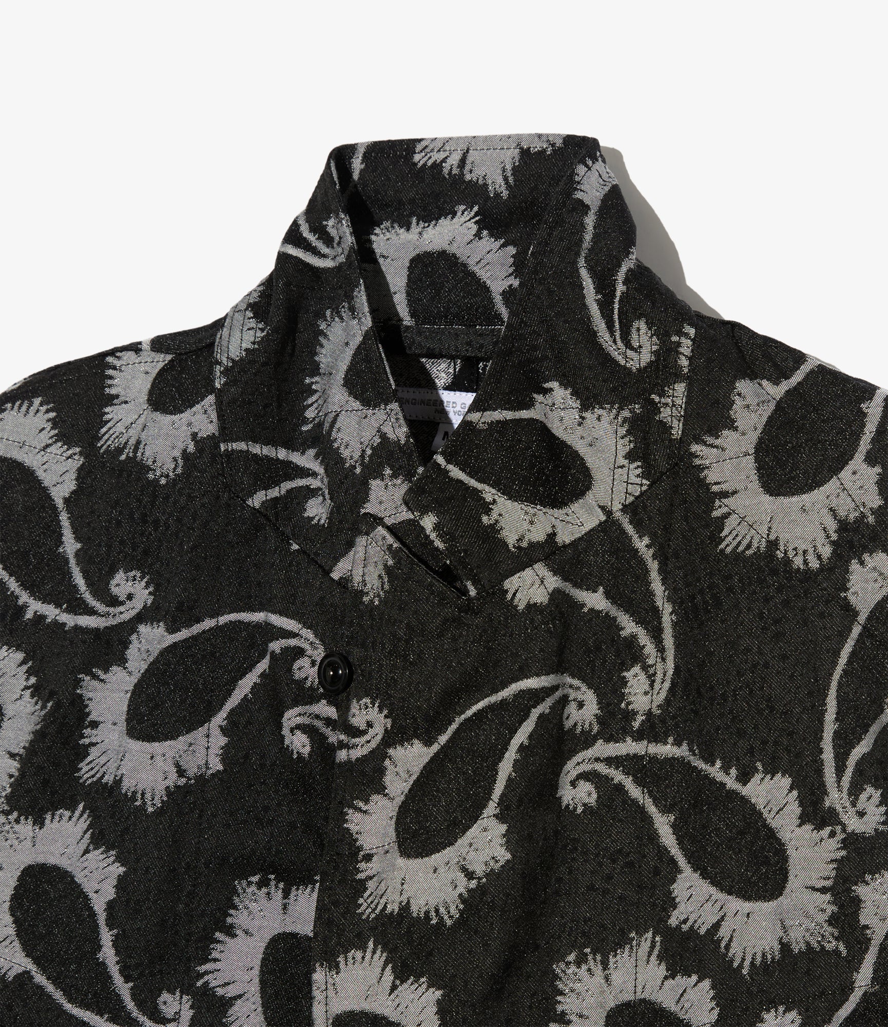 Bedford Jacket - Black/Grey CP Paisley Jq.