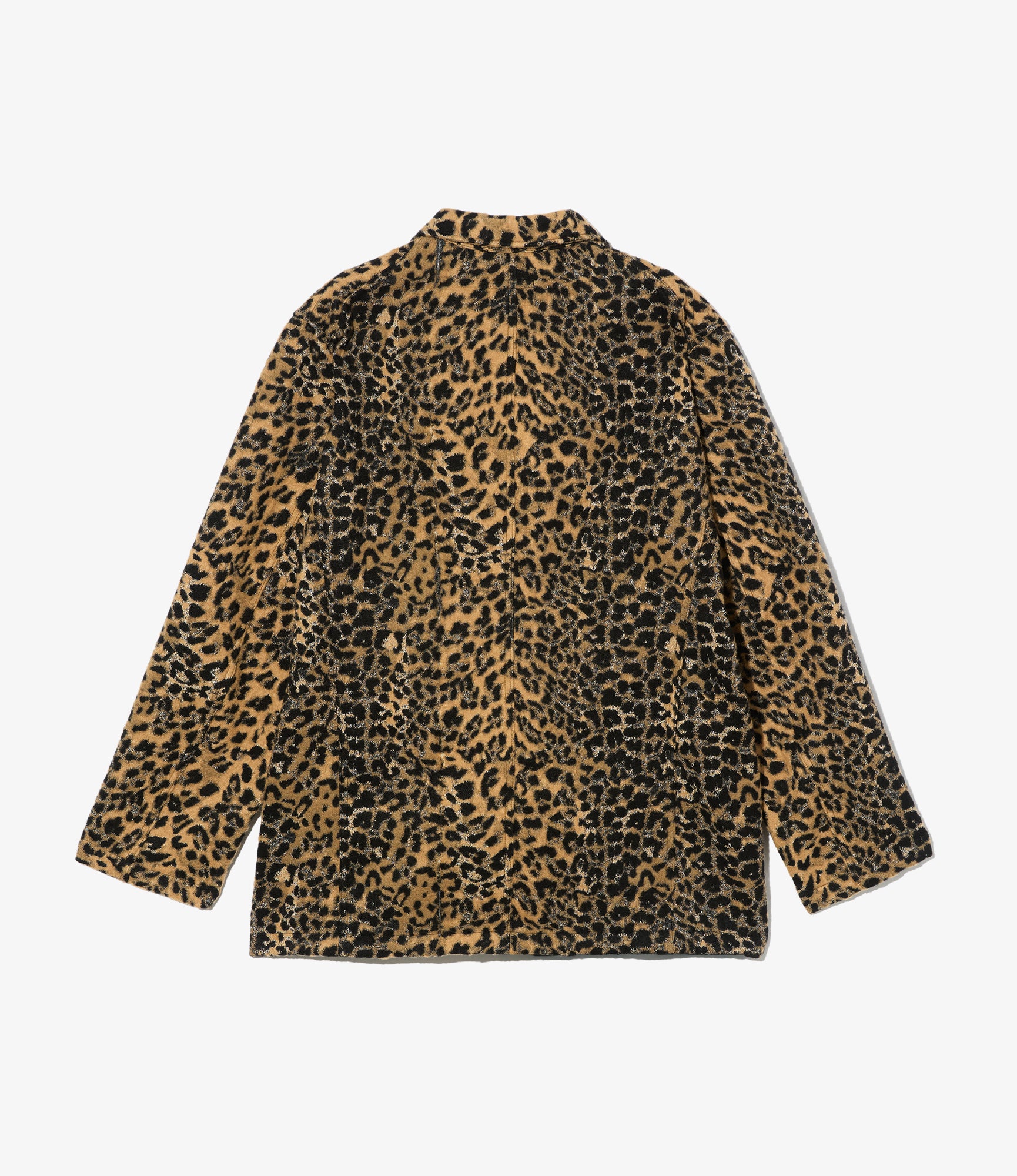 Bedford Jacket - Brown Wool Poly Leopard Jq.