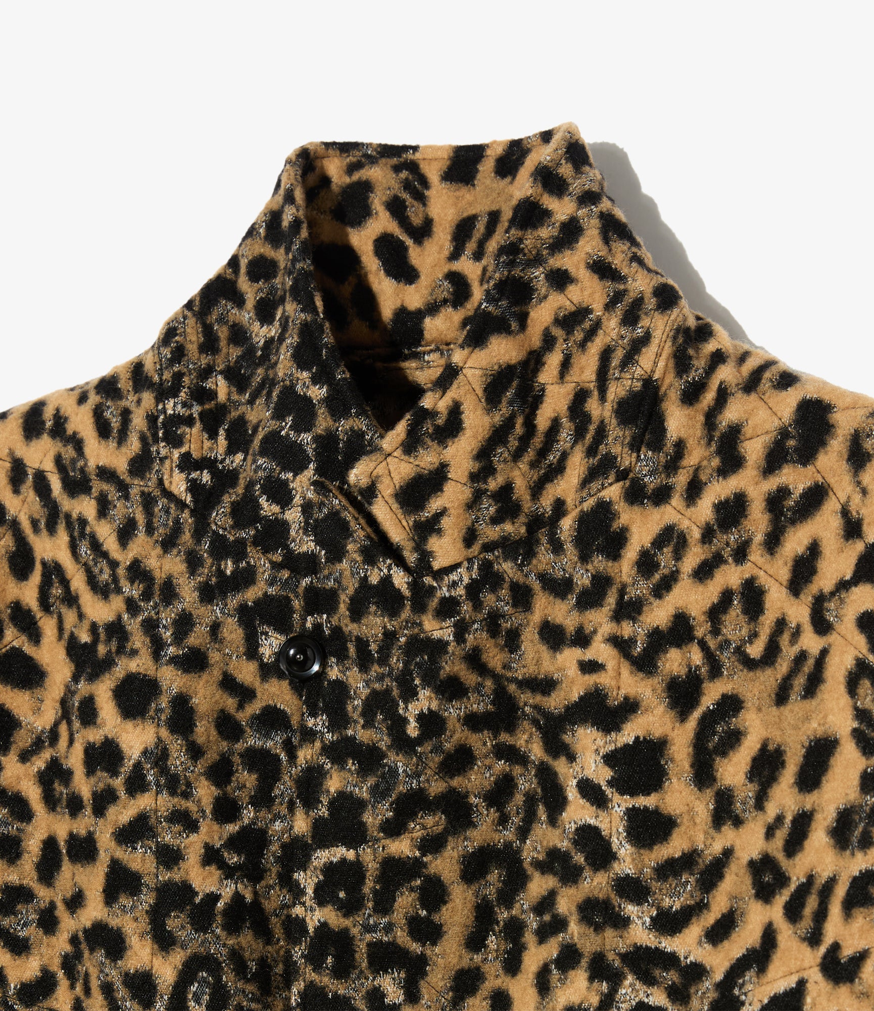 Bedford Jacket - Brown Wool Poly Leopard Jq.