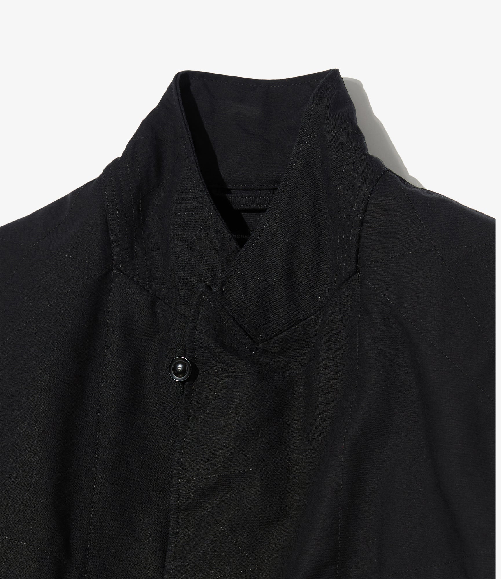 Bedford Jacket - Black Cotton Double Cloth