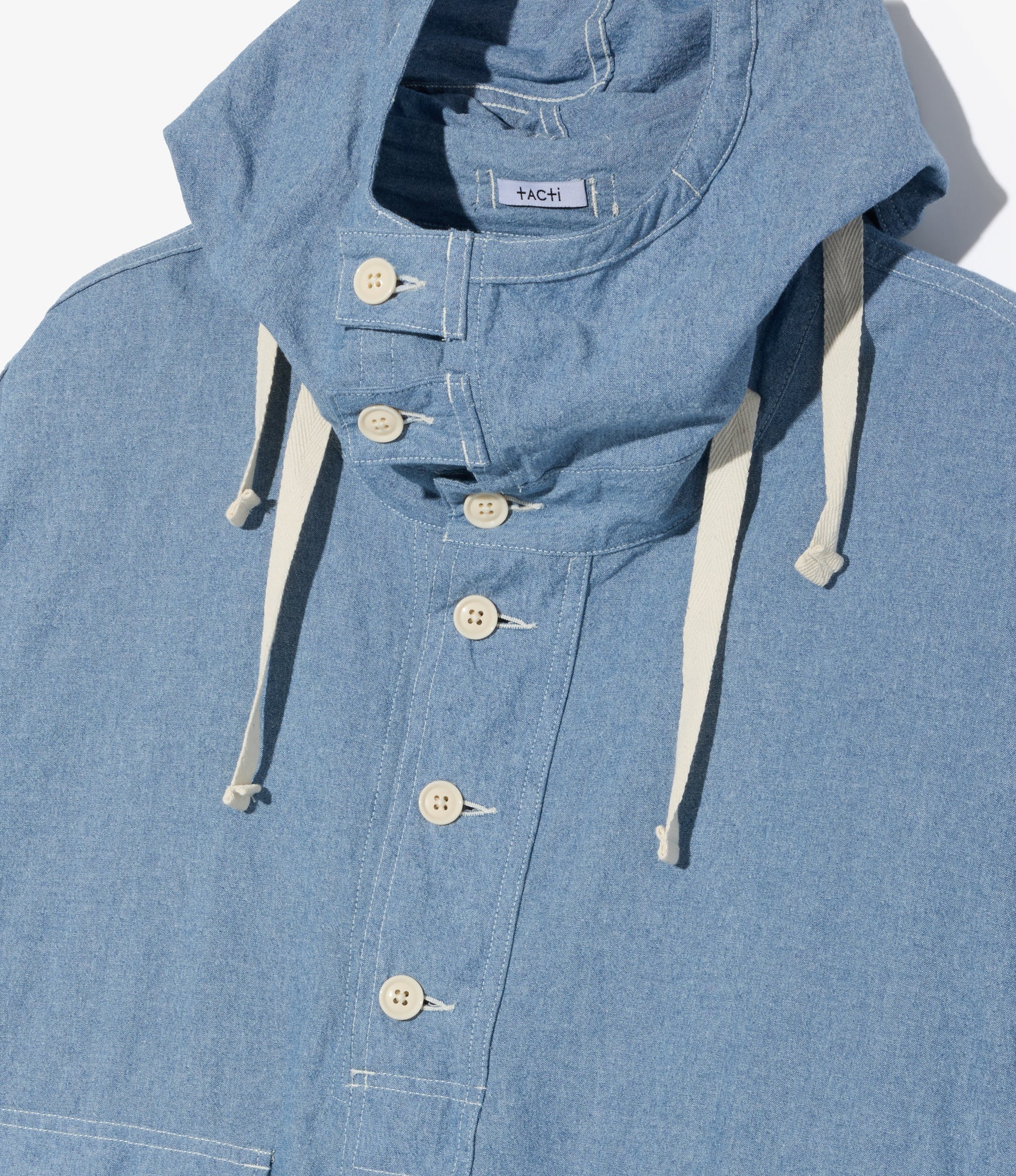 Binocular Dress - Lt. Blue 4.5oz Cotton Chambray
