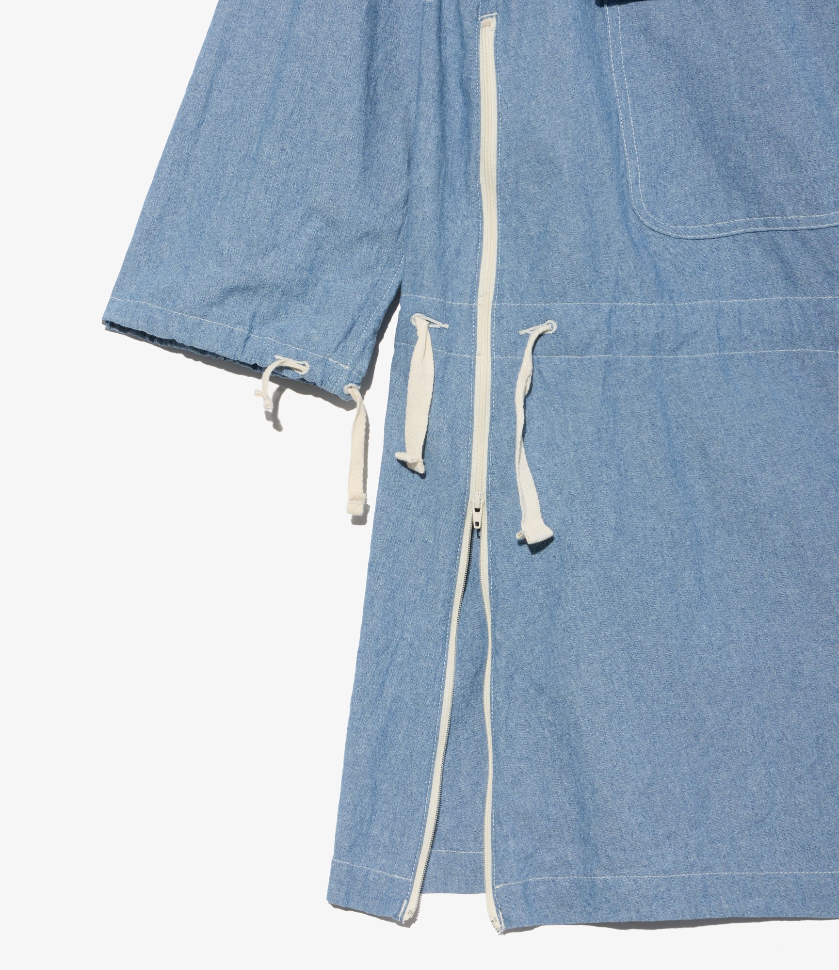 Binocular Dress - Lt. Blue 4.5oz Cotton Chambray