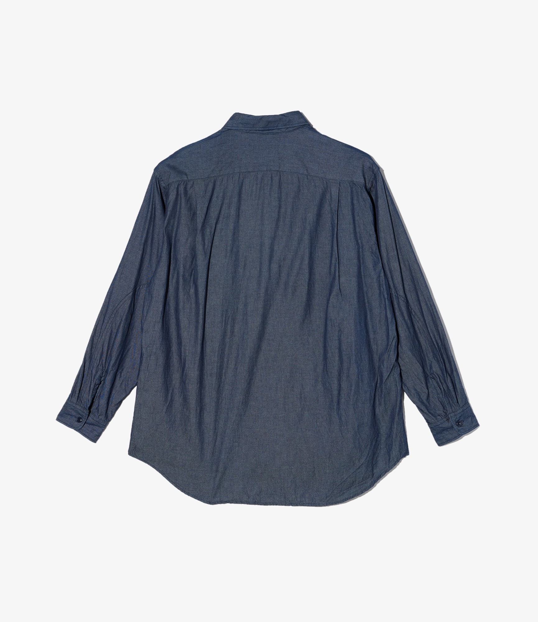 Binocular Shirt - Indigo Cotton Denim Shirting