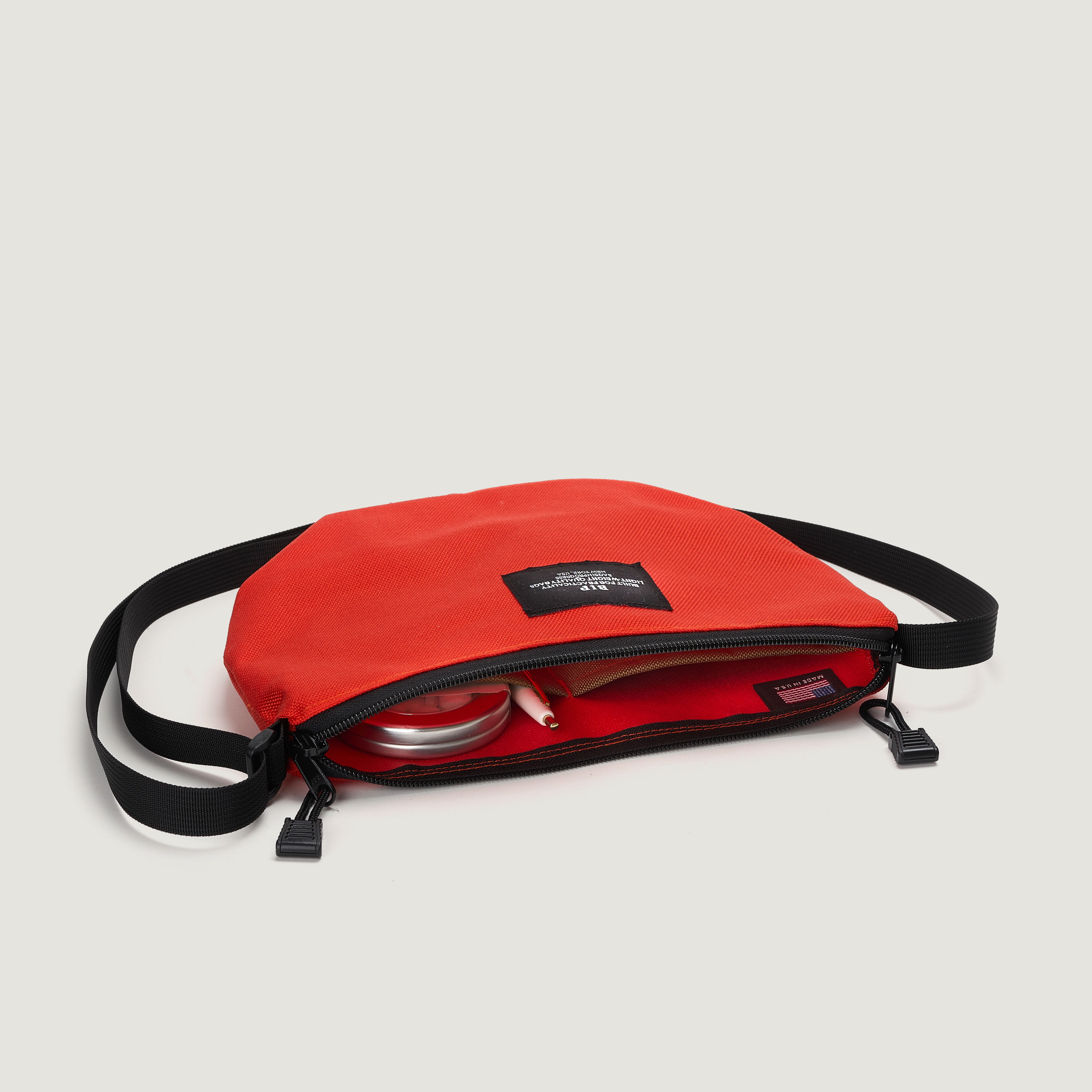 Micro Tote - Canvas Nylon - Reddish Orange