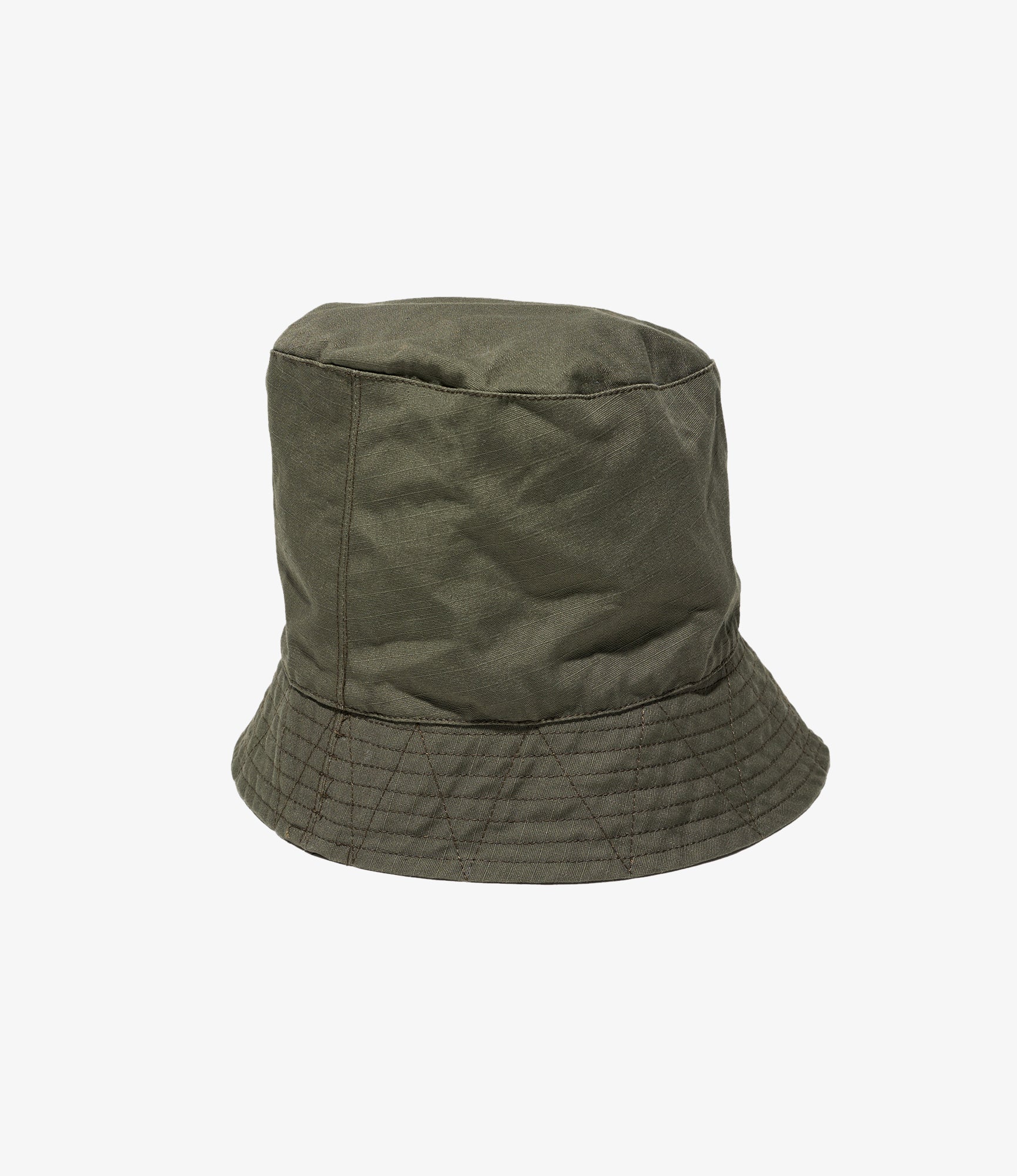 Bucket Hat - Olive Heavyweight Cotton Ripstop