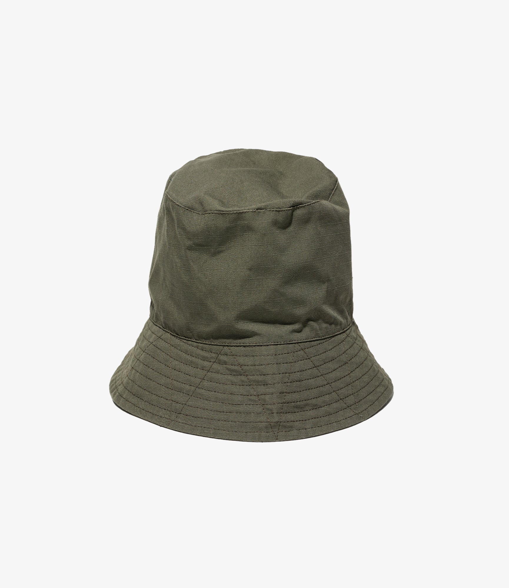 Bucket Hat - Olive Heavyweight Cotton Ripstop