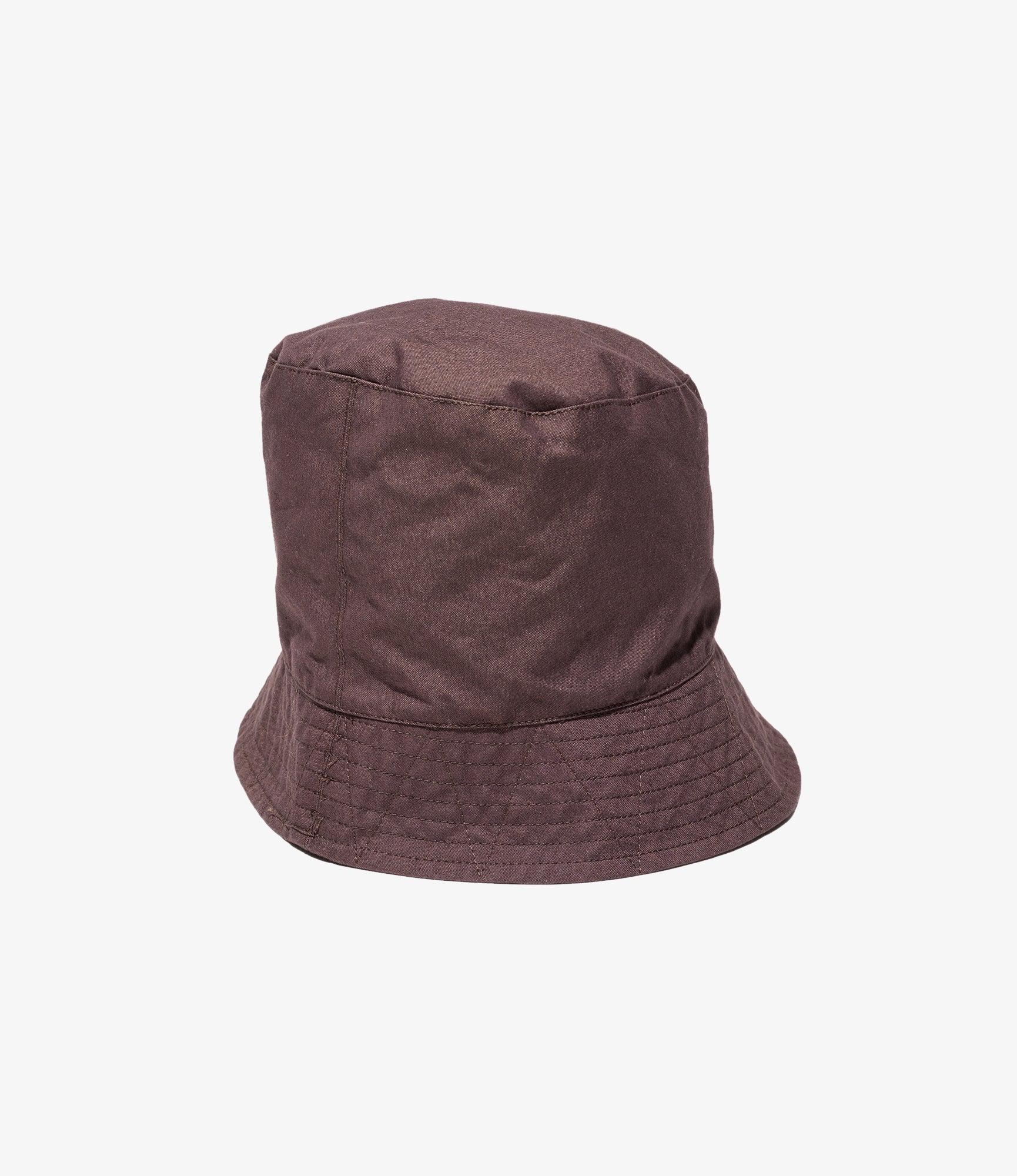 Bucket Hat - Brown CP Weather Poplin