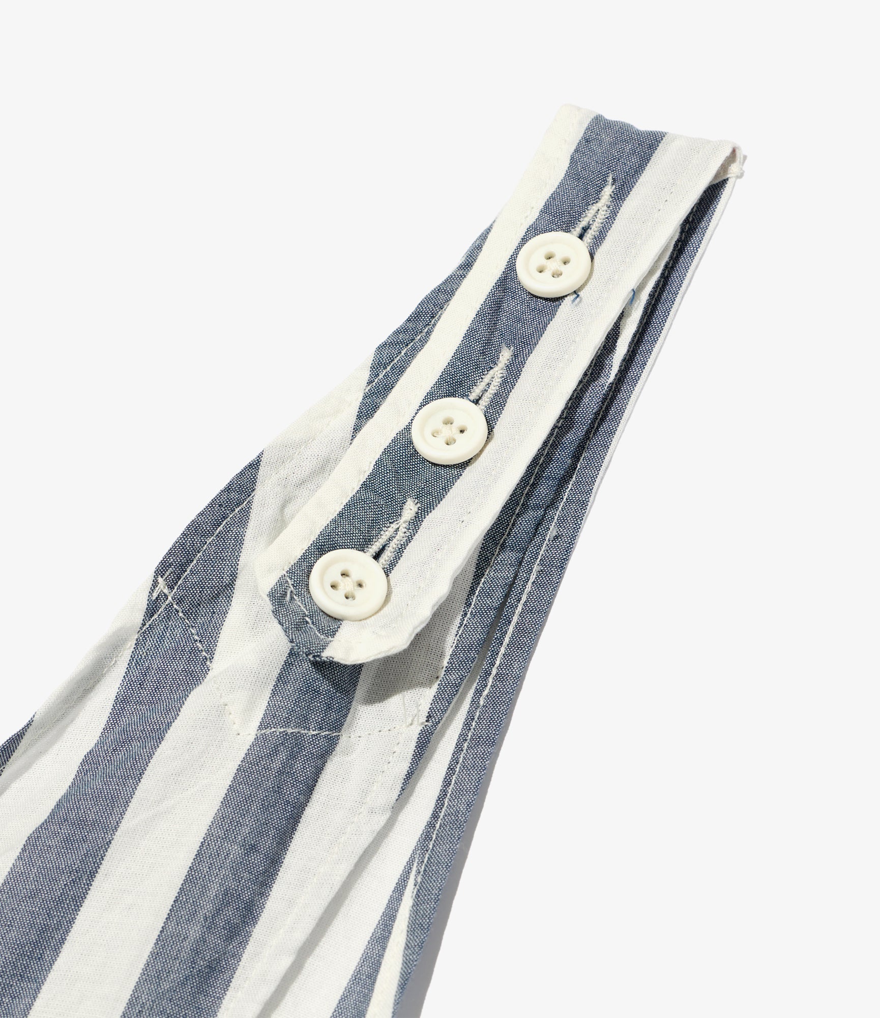 Butchers Apron - Blue/White Stripe Cotton Chambray