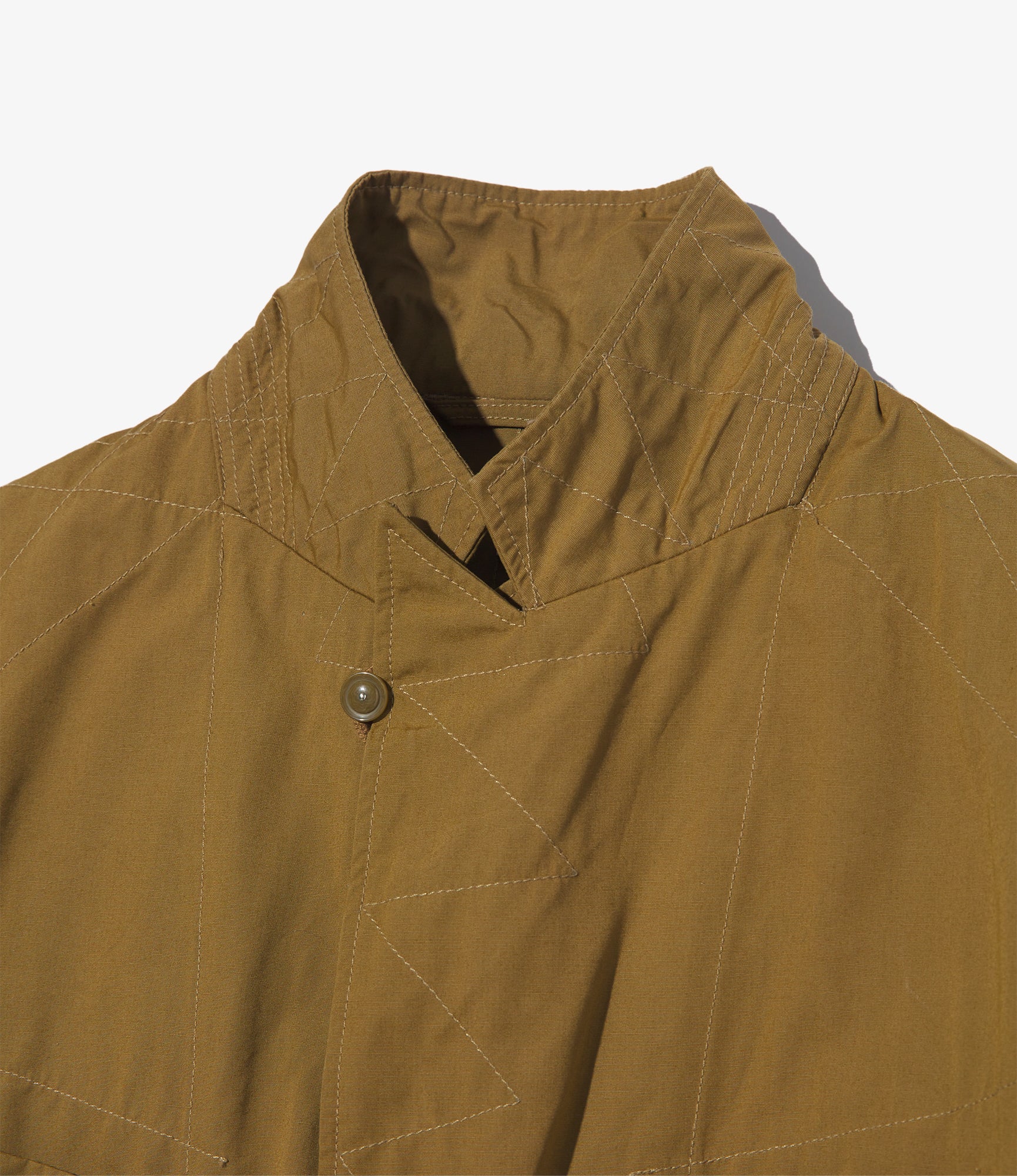 Bedford Jacket - Dk. Khaki Cotton Crosgrain