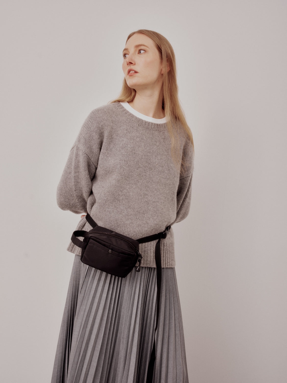 Belt Pouch Mini - Black Puffer