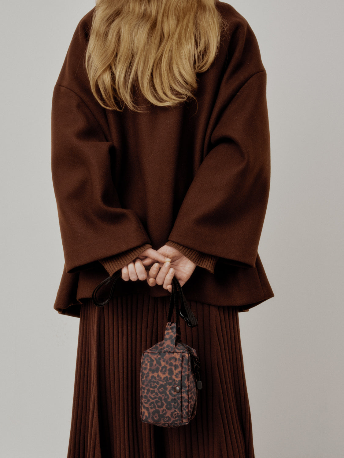 Belt Pouch Mini - Leopard Puffer