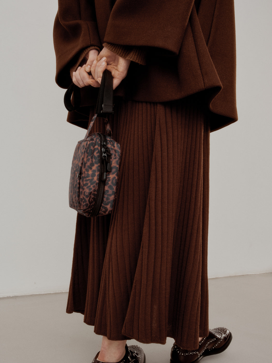 Belt Pouch Mini - Leopard Puffer