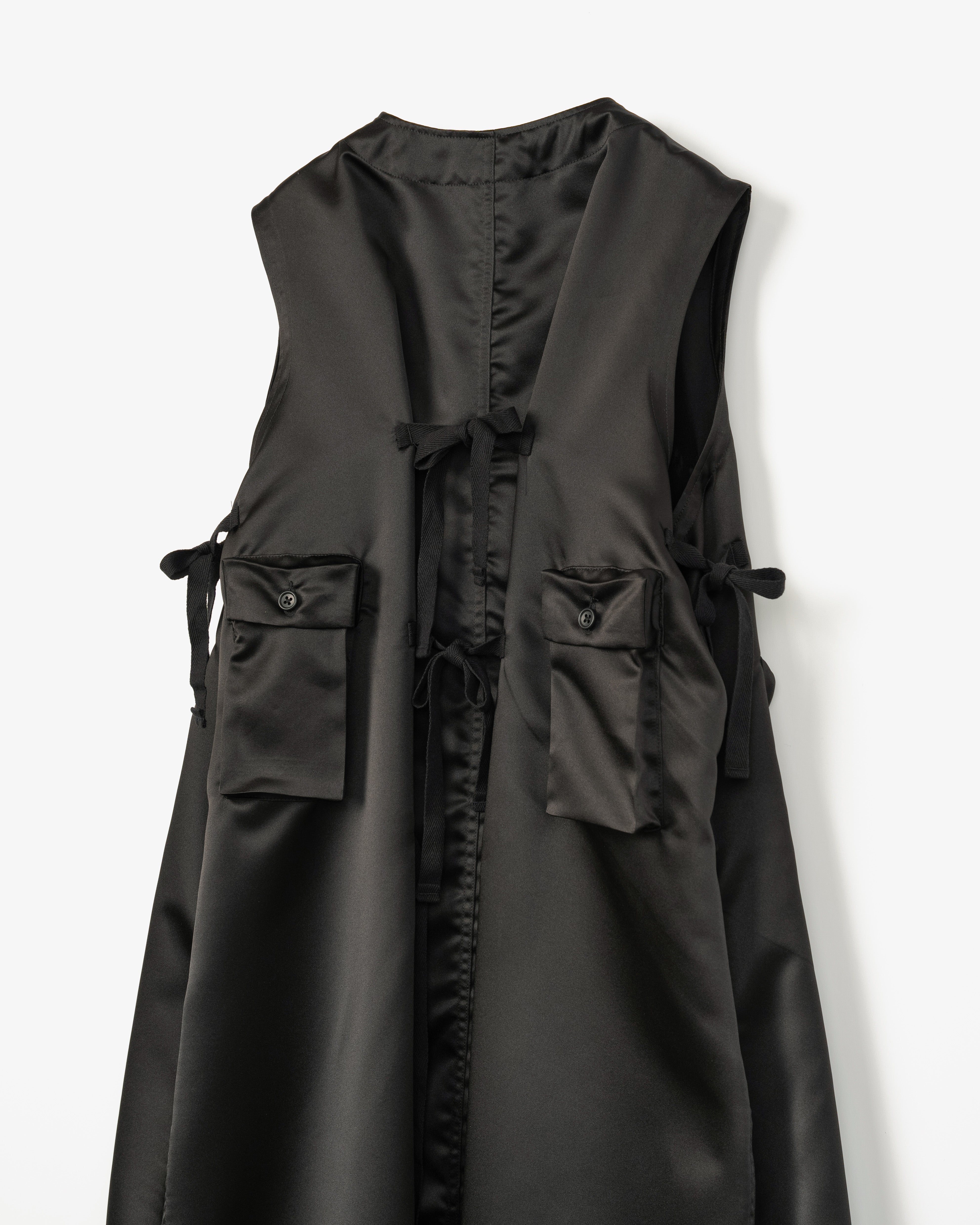 Women's C-1 Dress - Black Mystique Satin