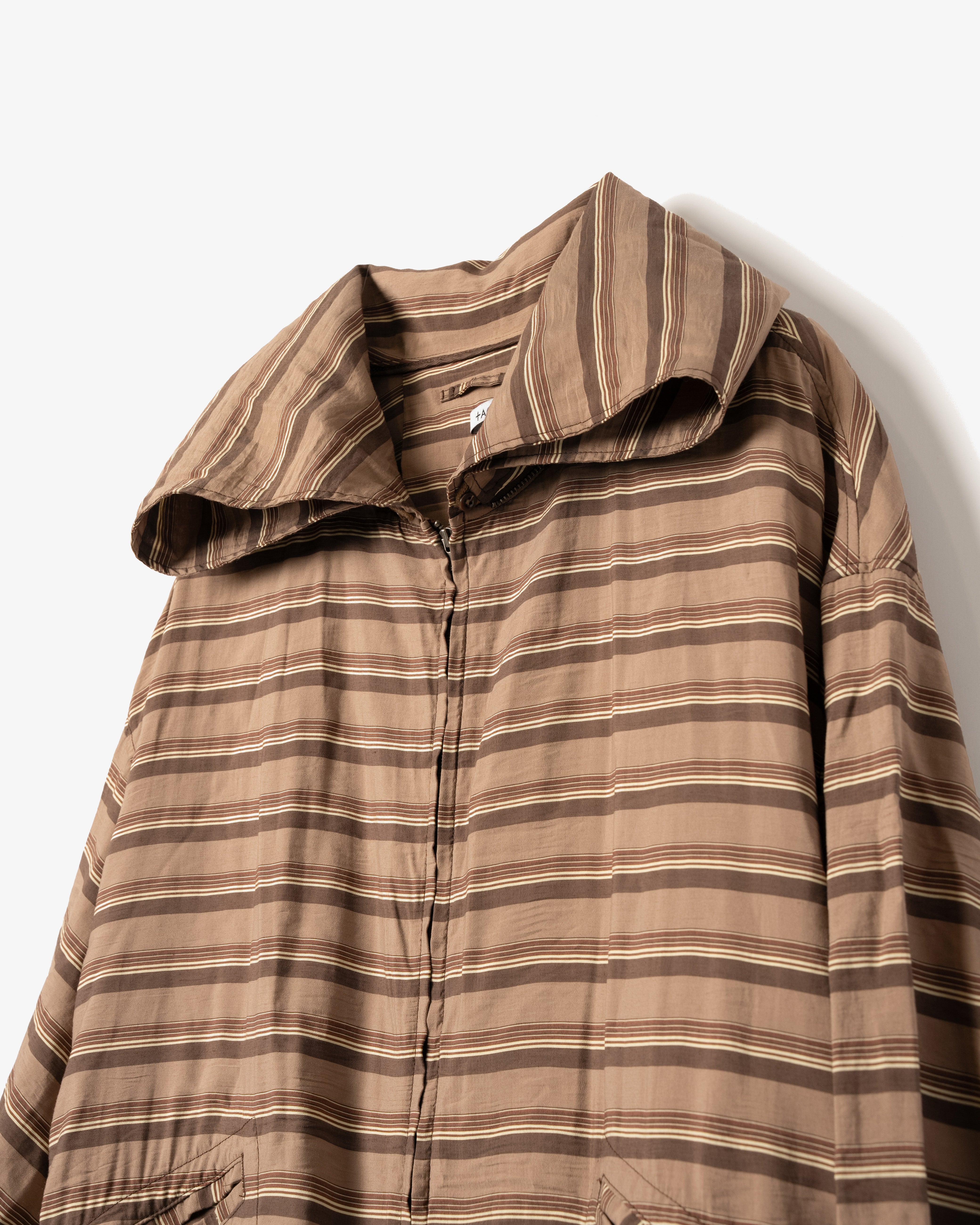 Women's Deck Dress - Brown Stripe Viscose