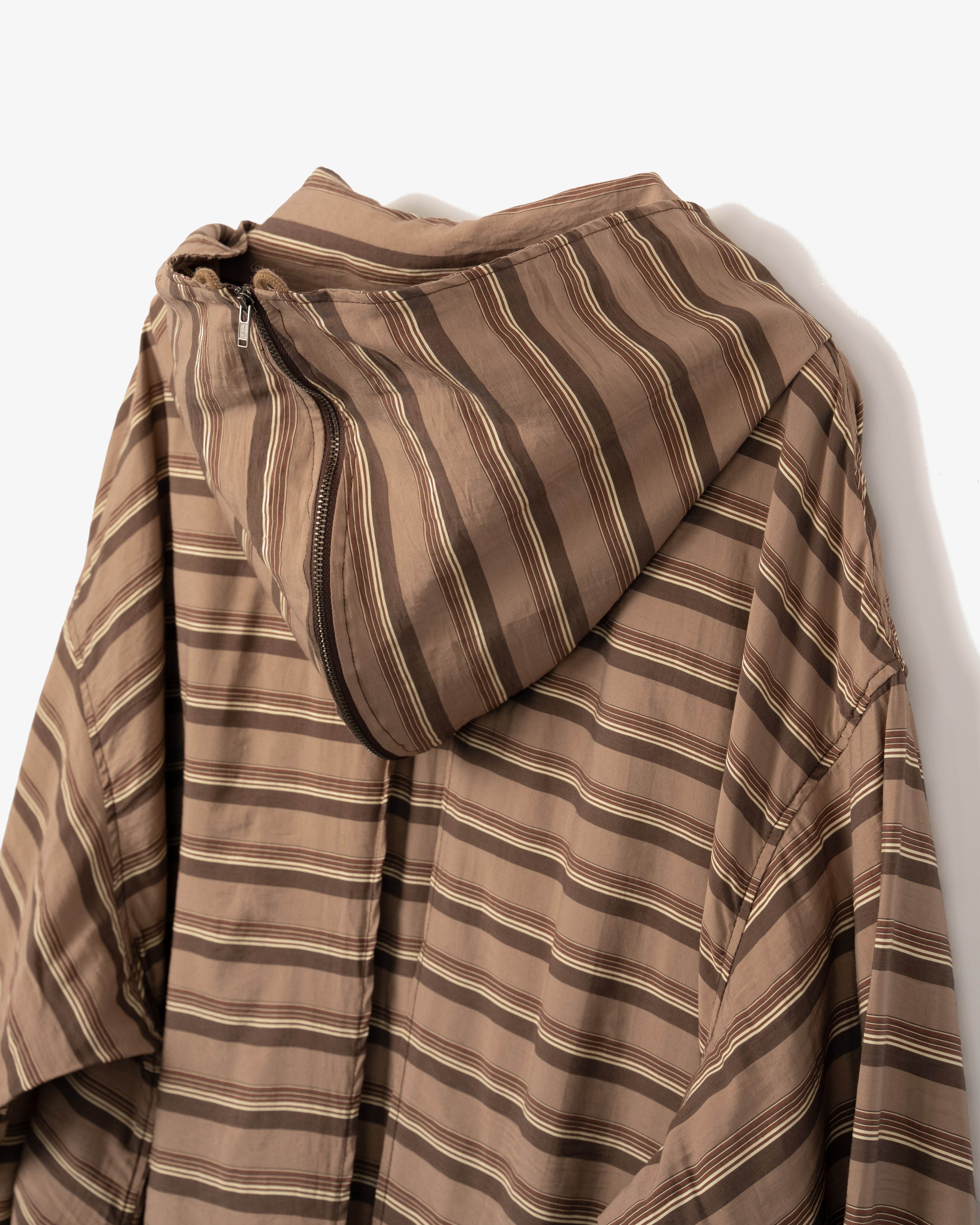 Women's Deck Dress - Brown Stripe Viscose