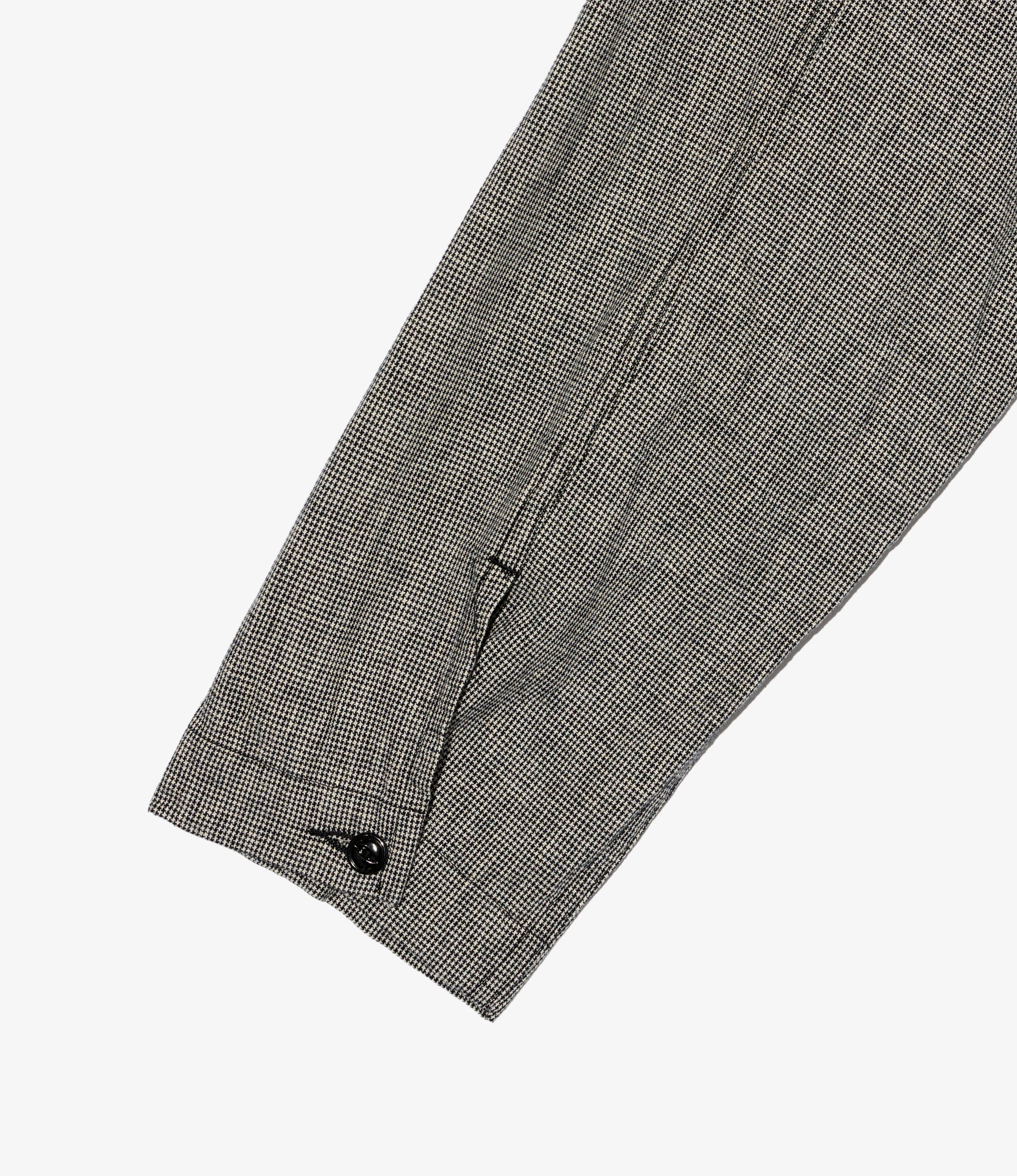 Cagoule Shirt - Black/Grey CL Houndstooth