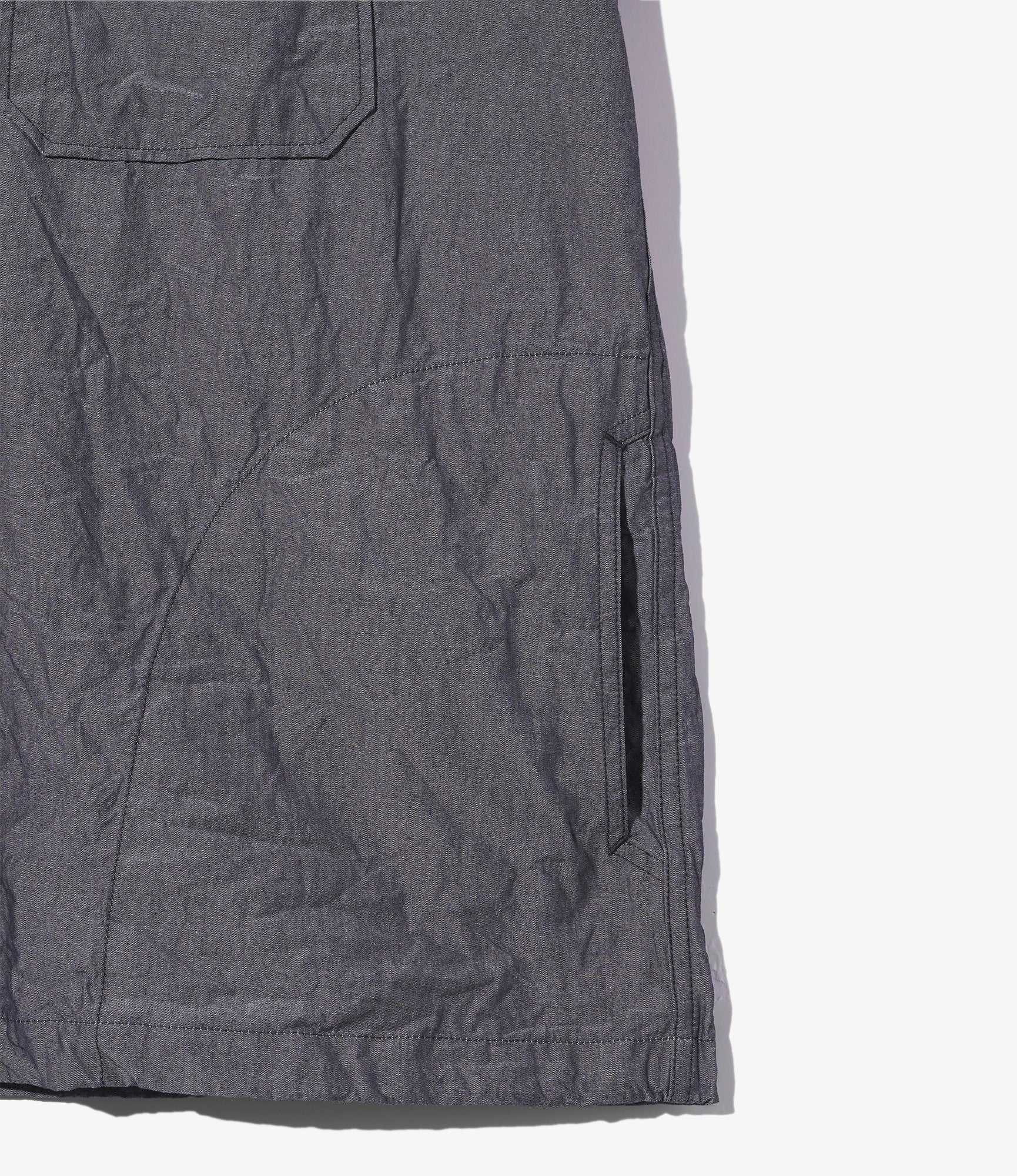 Cagoule - Indigo Cotton Chambray