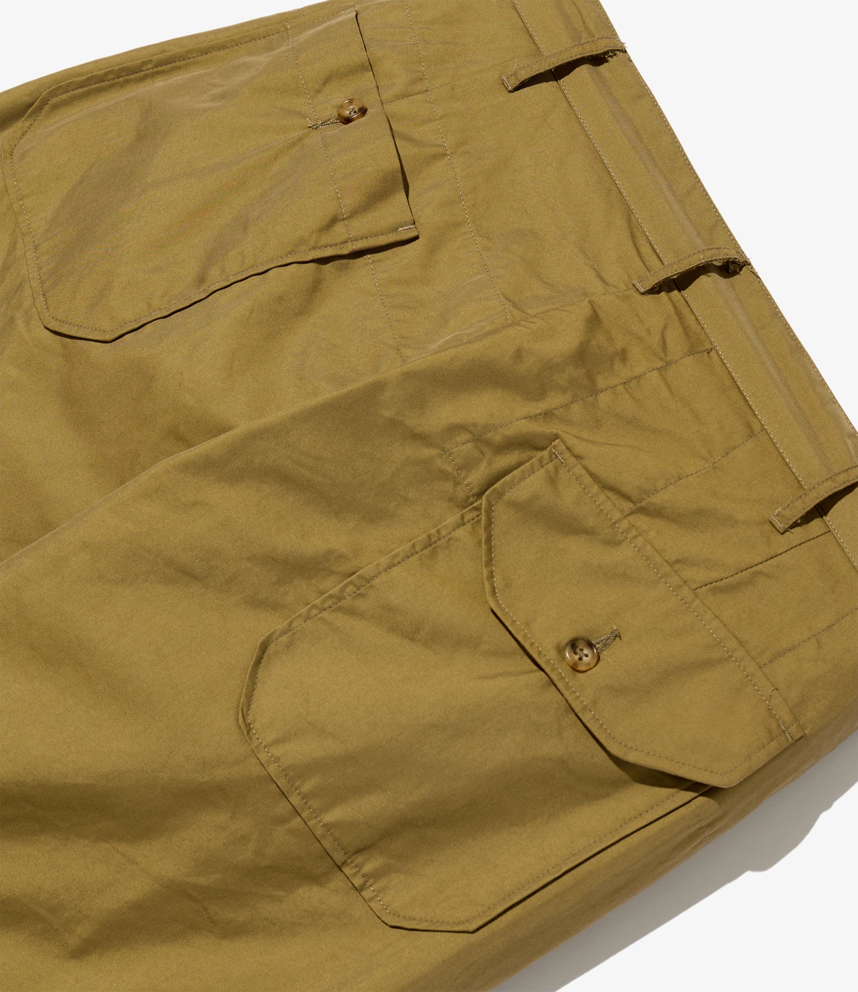 Carlyle Pant - Khaki Lt. Weight Nyco Twill