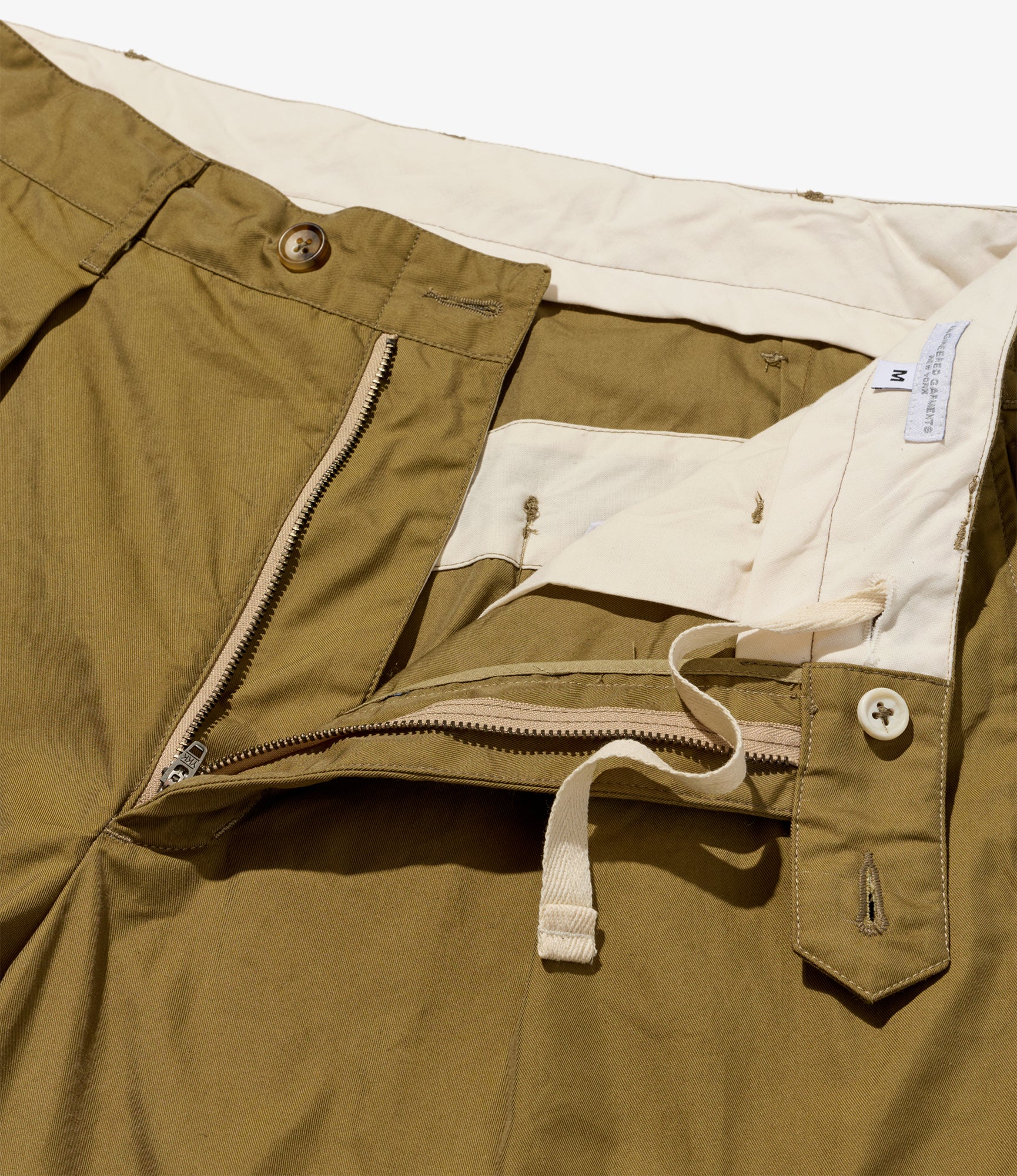 Carlyle Pant - Khaki Lt. Weight Nyco Twill